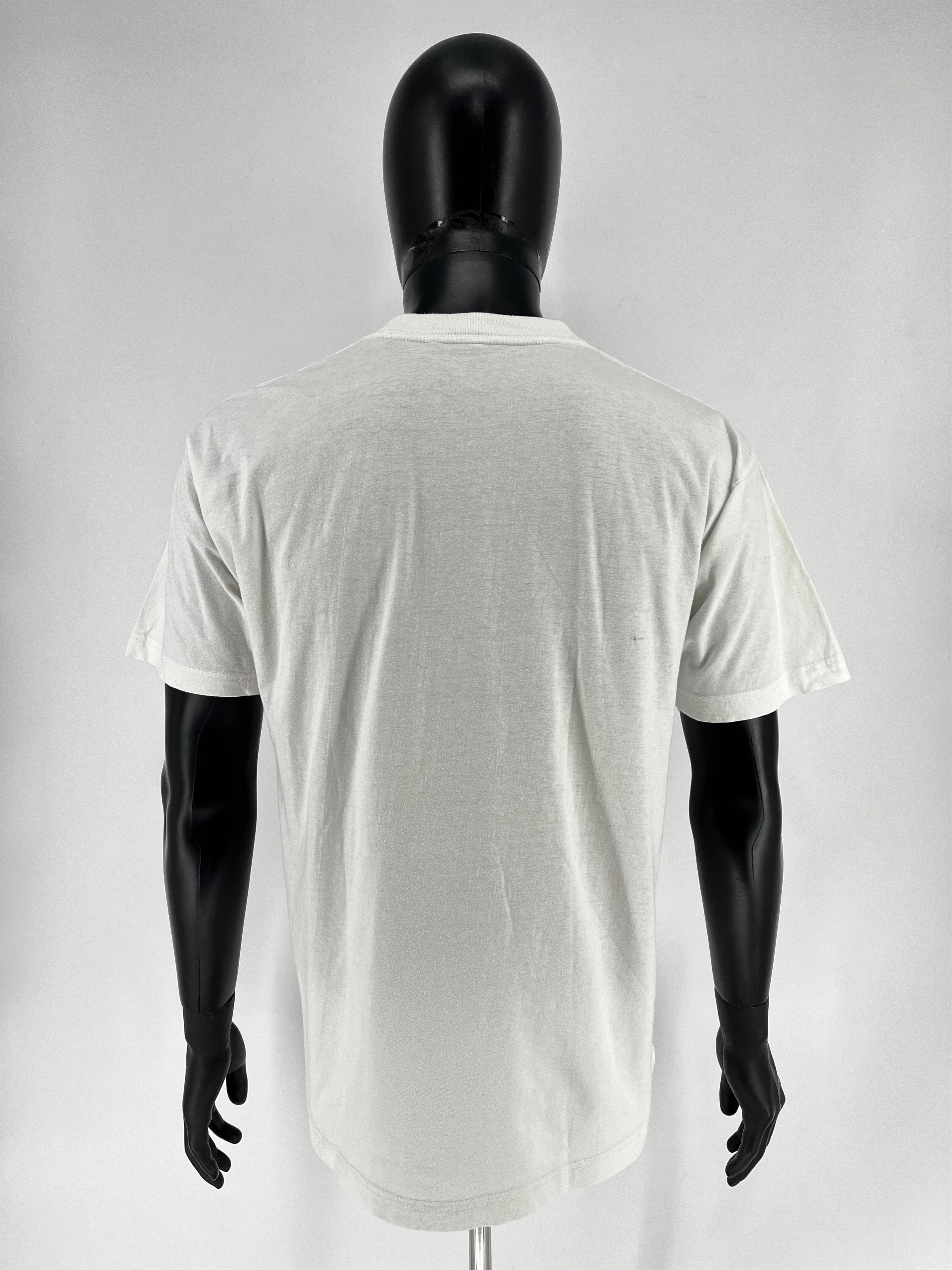 Vintage 90s Vintage Peta Shirt Size XL Vtg White Protection of Anima Size US XL / EU 56 / 4 - 8 Thumbnail