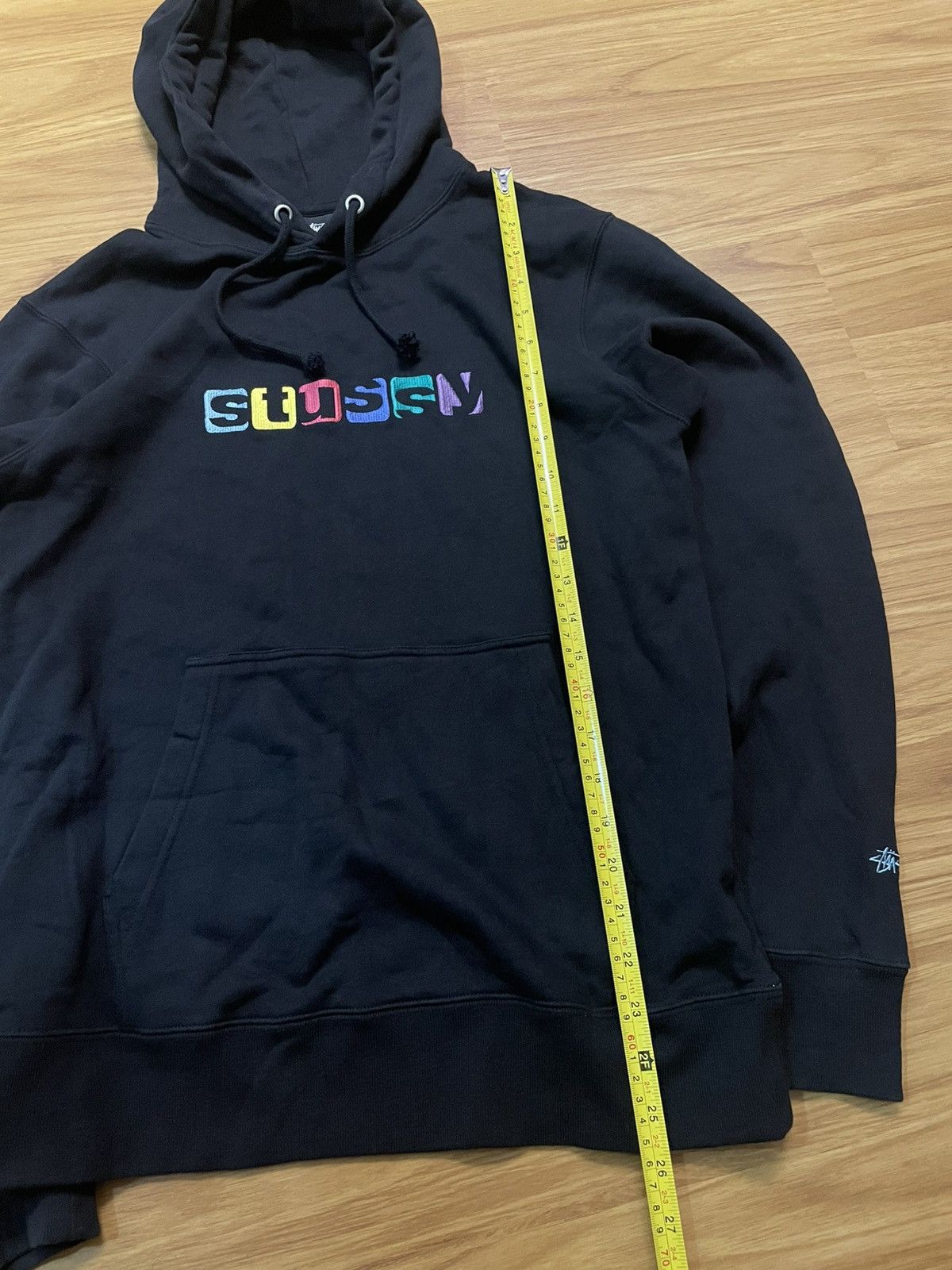 Stussy Stussy Japan Colour Block Logo Hoodie Size US S / EU 44-46 / 1 - 3 Thumbnail