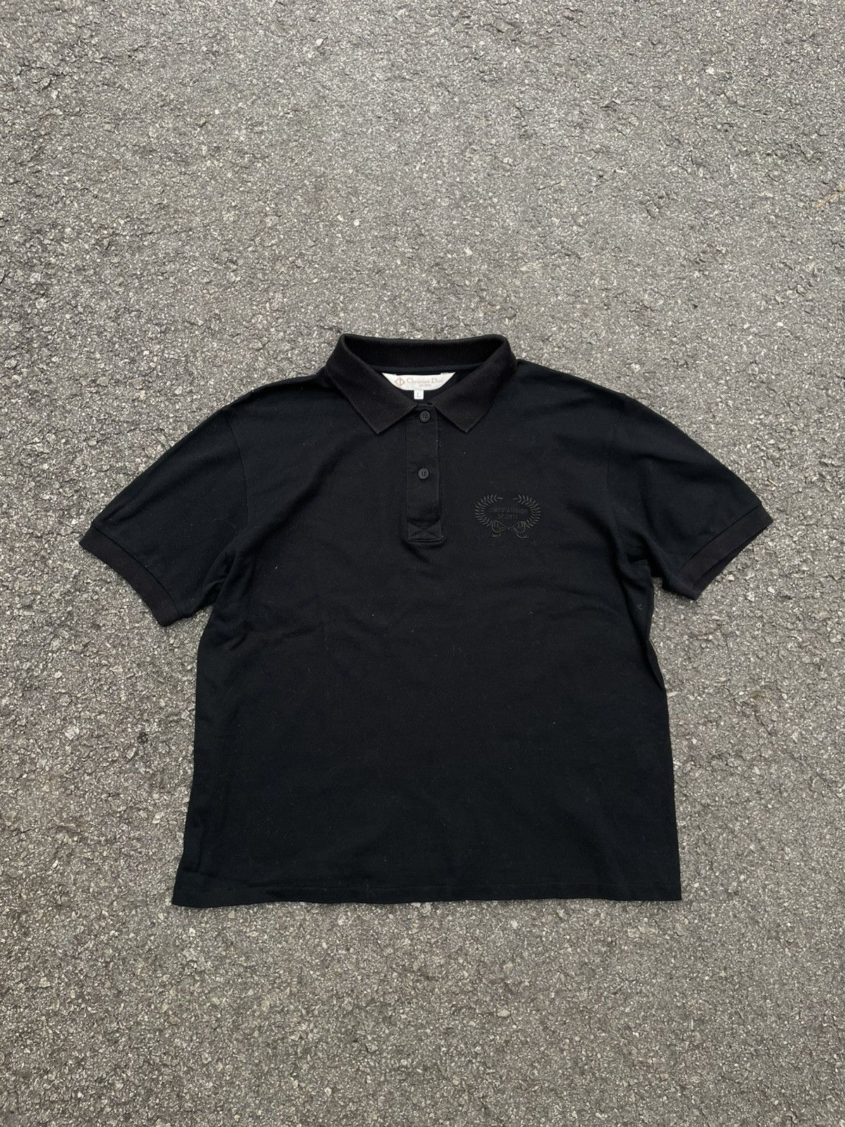 Christian Dior Monsieur Christian Dior Sport | Cropped Polo Shirt Size M / US 6-8 / IT 42-44 - 2 Thumbnail
