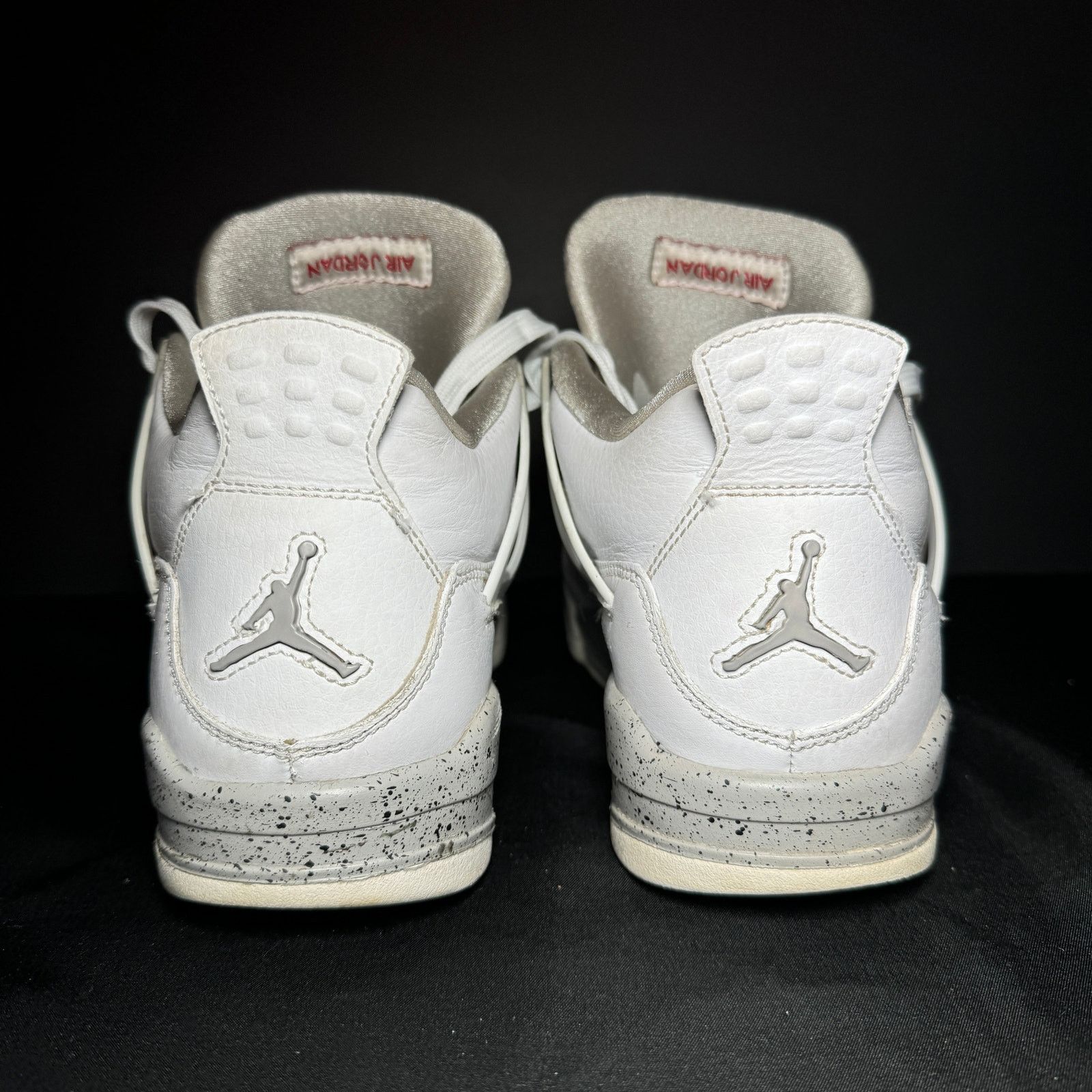 Jordan Brand × Nike Size 7 - Nike Air Jordan 4 Retro GS White Oreo Men's Shoes Size US 7 / EU 40 - 6 Thumbnail