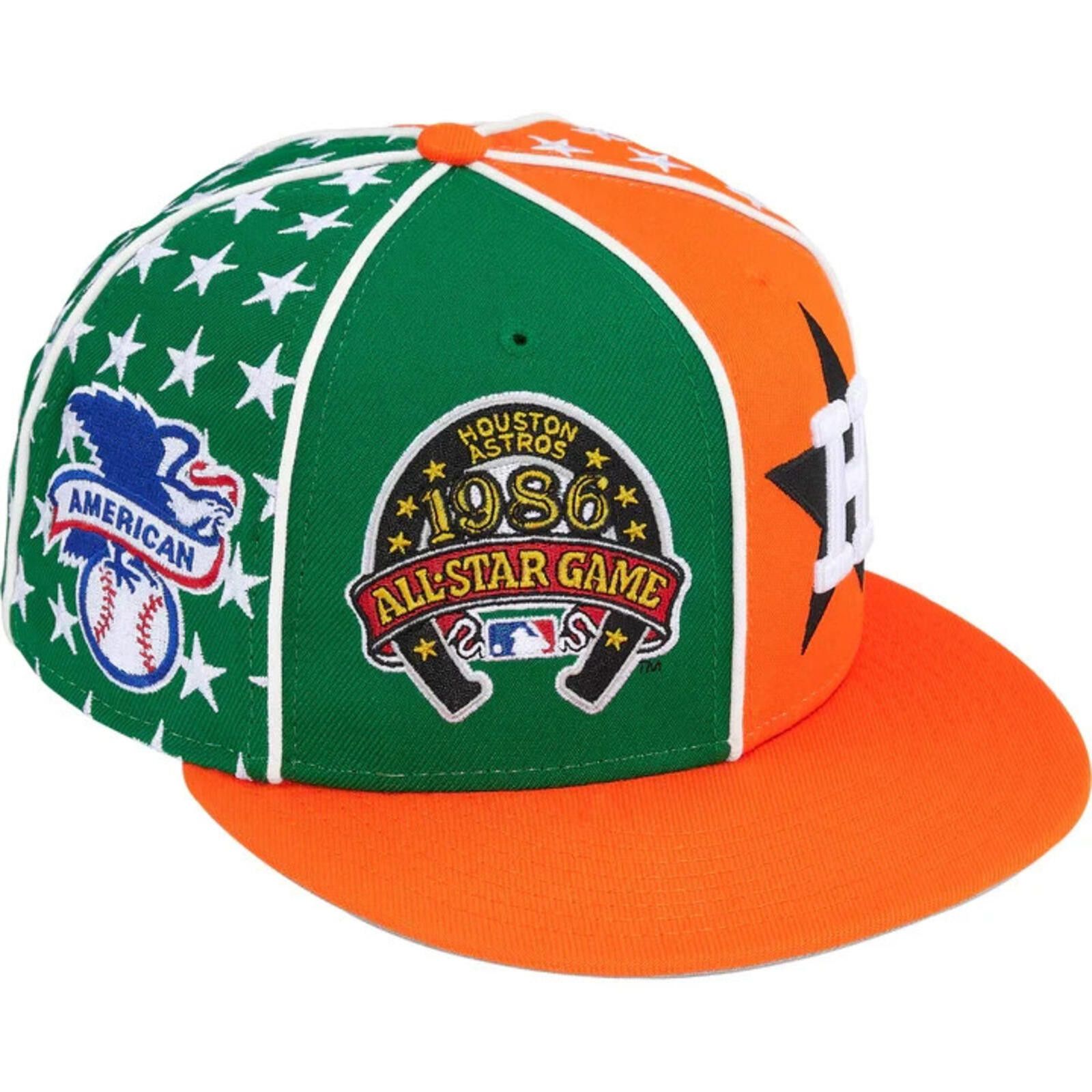 New Era Supreme Mitchell & Ness Teams New Era 59Fifty Fitted Hat Size ONE SIZE - 2 Thumbnail