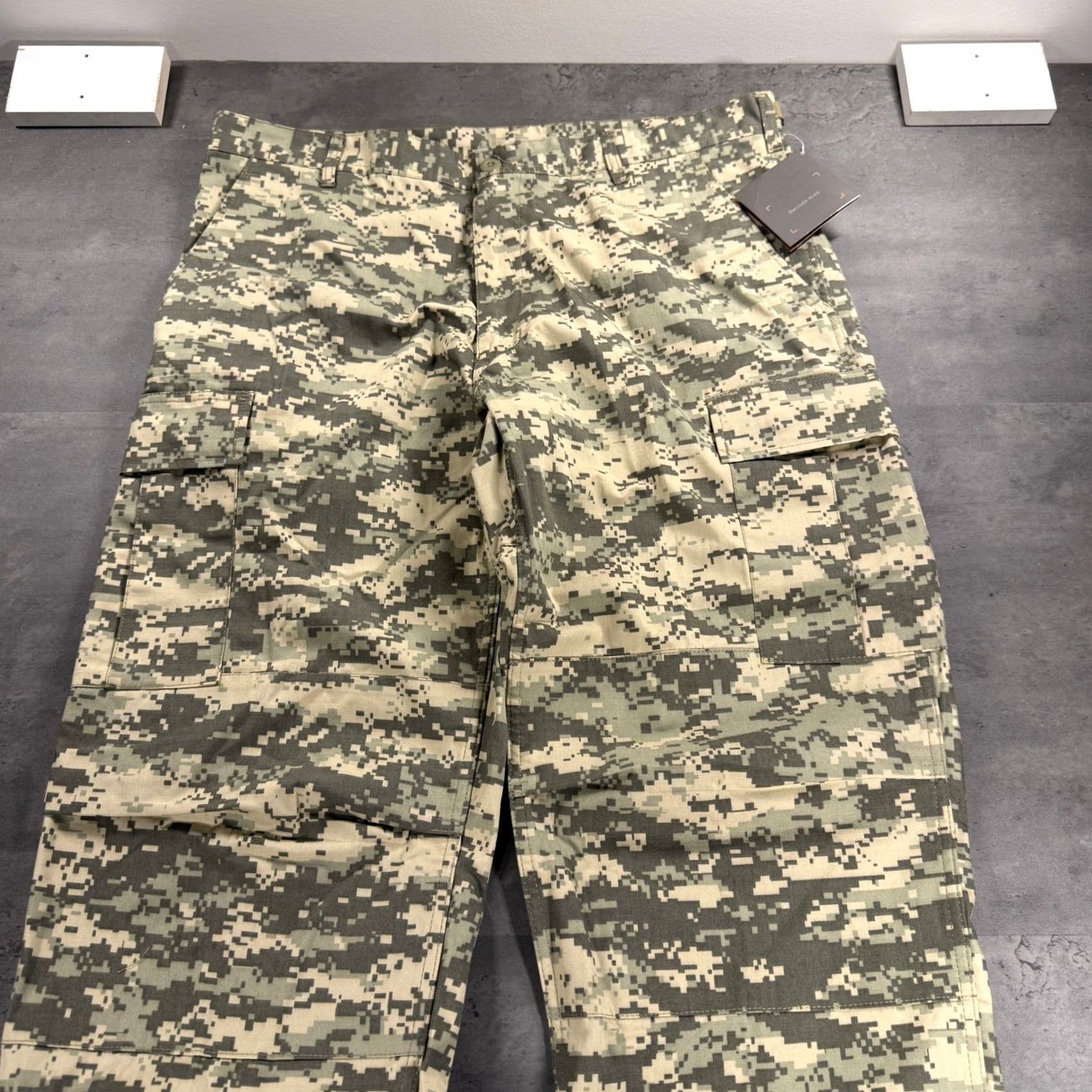 Backbone Backbone Cargo Pants Mens 38x33 Digital Camo Tactical Utility Green Tan Military Size US 38 / EU 54 - 4 Thumbnail
