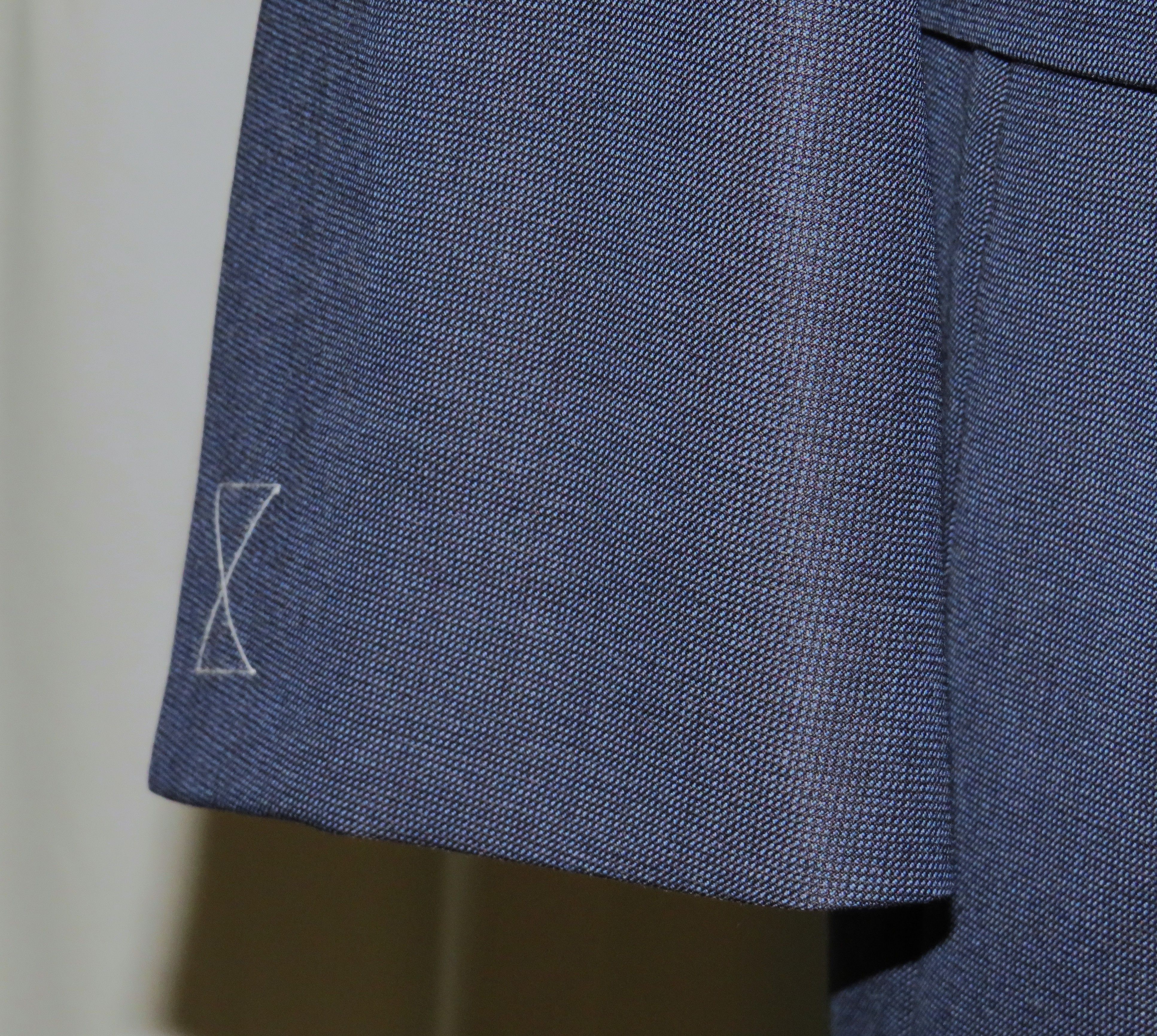 Brooks Brothers 1818 Traditional Vitale Blue Nailshead Two BTTN Suit 48R NWT Size 48R - 11 Thumbnail