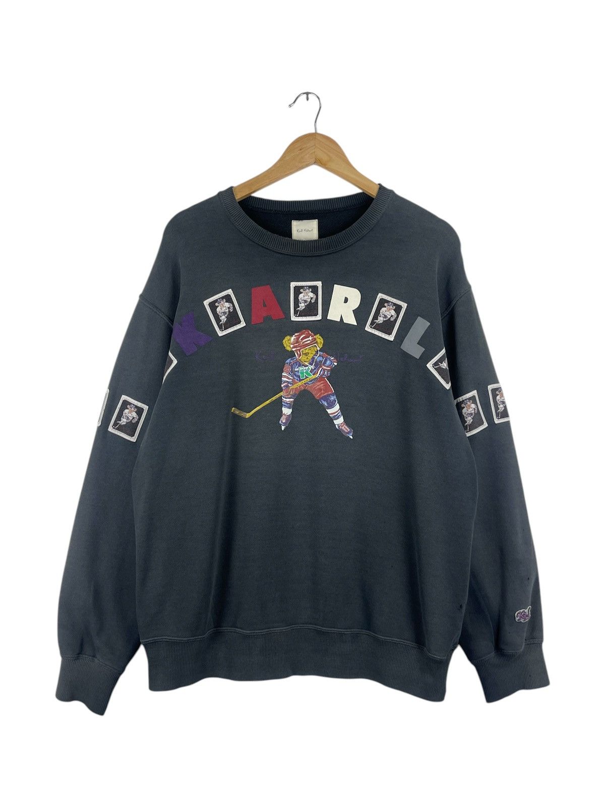 Karl Helmut × Vintage Vintage Karl Helmut Sweatshirt Size US M / EU 48-50 / 2 - 1 Thumbnail