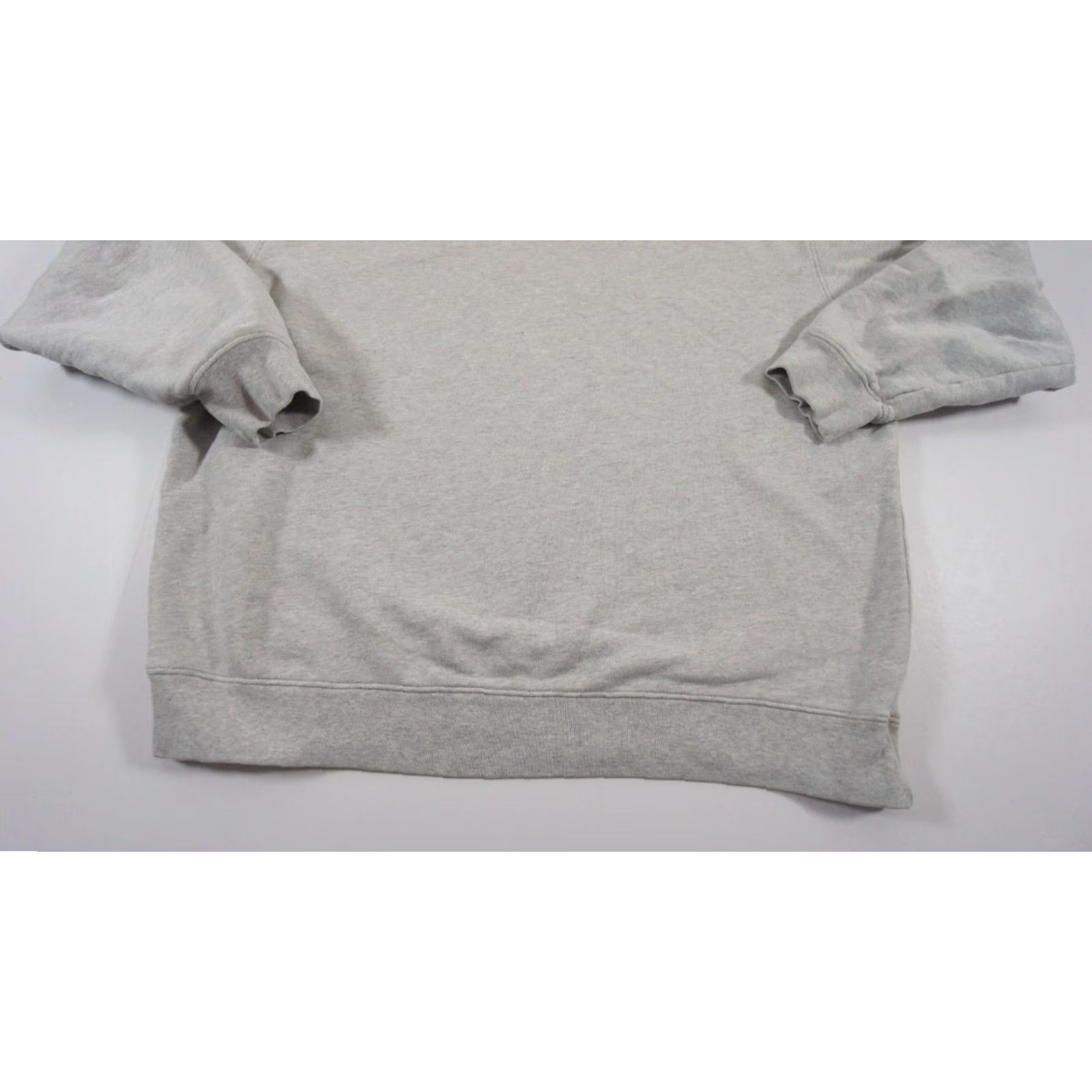 Vintage VINTAGE Mate Women's Sweatshirt Pullover Crew Neck Oversized Casual Fleece Solid XS/S Gray Ladies Size S / US 4 / IT 40 - 3 Thumbnail