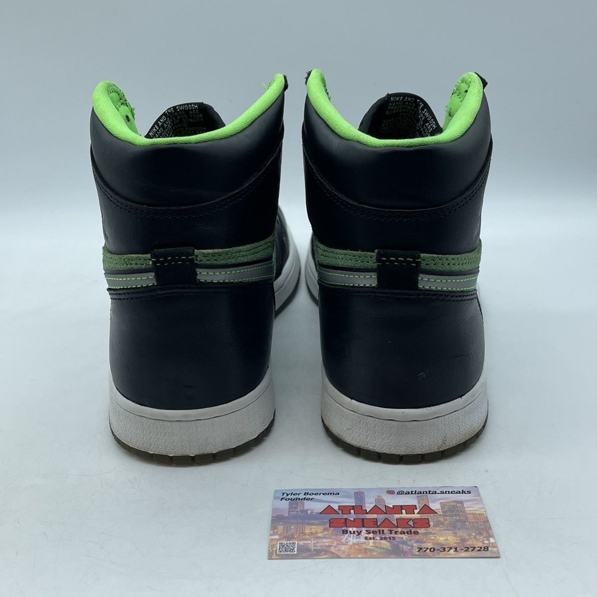 Jordan Brand Air Jordan 1 high zoom zen green Size US 10.5 / EU 43-44 - 3 Thumbnail