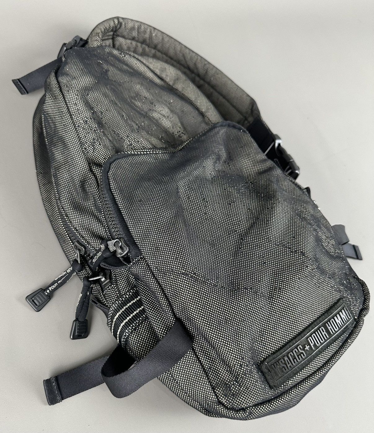 Yohji Yamamoto 90’s Ysaccs Pour Homme - Yohji Yamamoto Mesh Cross Body Bag Size ONE SIZE - 2 Thumbnail