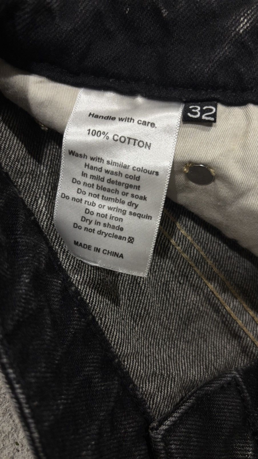 Other Aosuism Crust Denim Size US 32 / EU 48 - 11 Thumbnail
