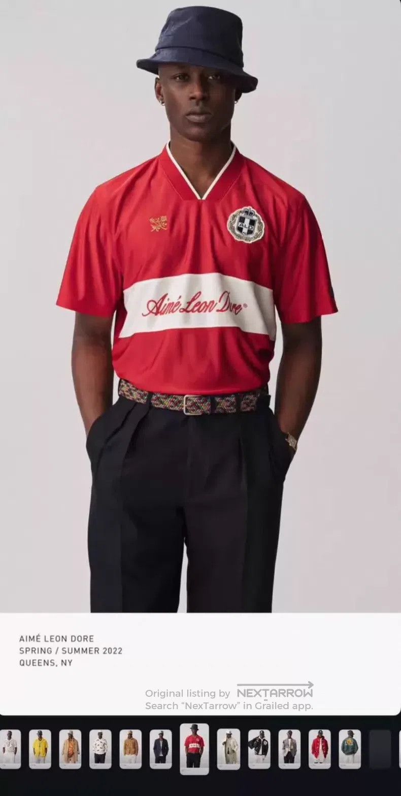 Other Aime Leon Dore Vintage Embroidered Short Sleeve Jersey Size US XXL / EU 58 / 5 - 2 Thumbnail