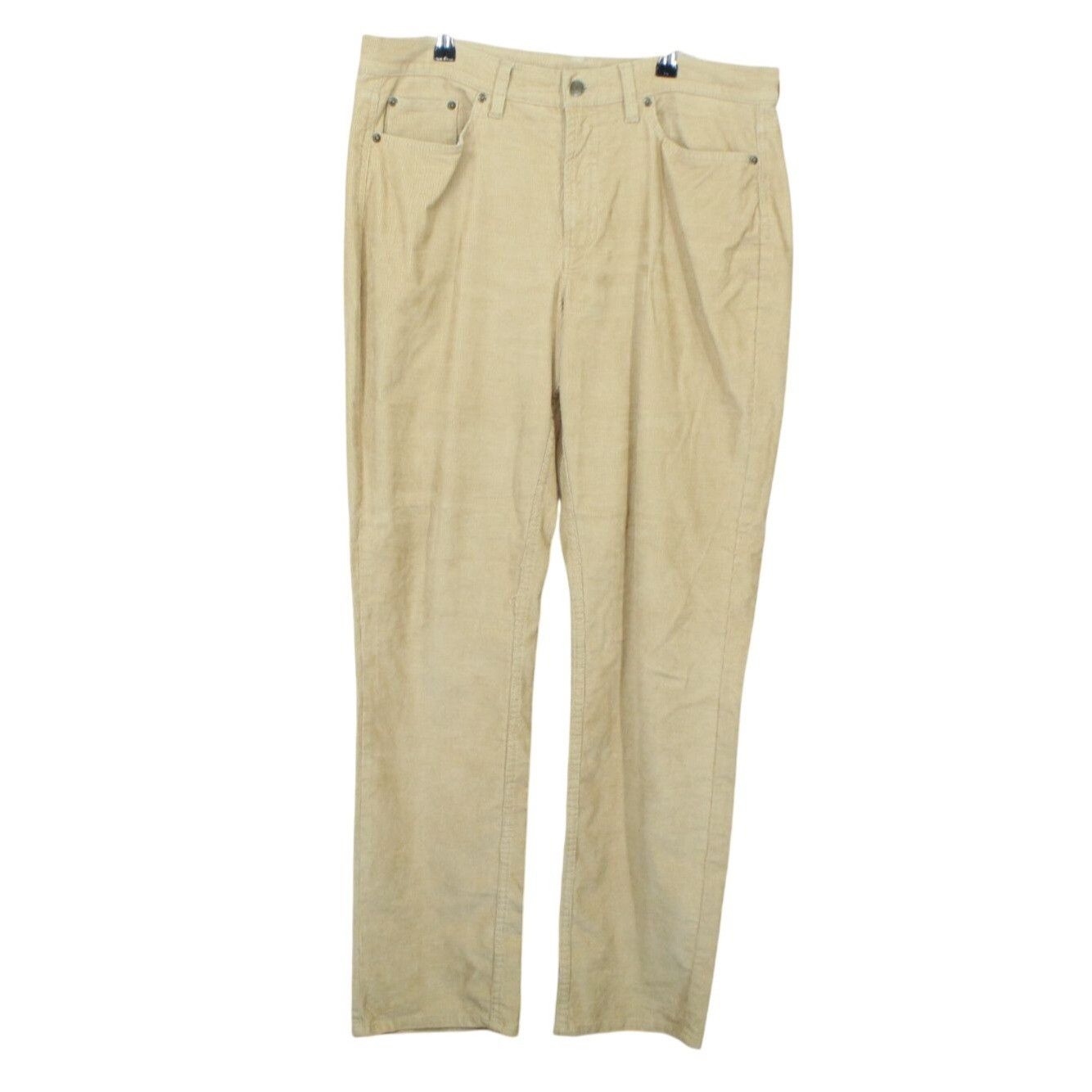L.L. Bean LL Bean BeanFlex Five Pocket Corduroy Pants Straight Leg Size 36" / US 14 / IT 50 - 1 Thumbnail