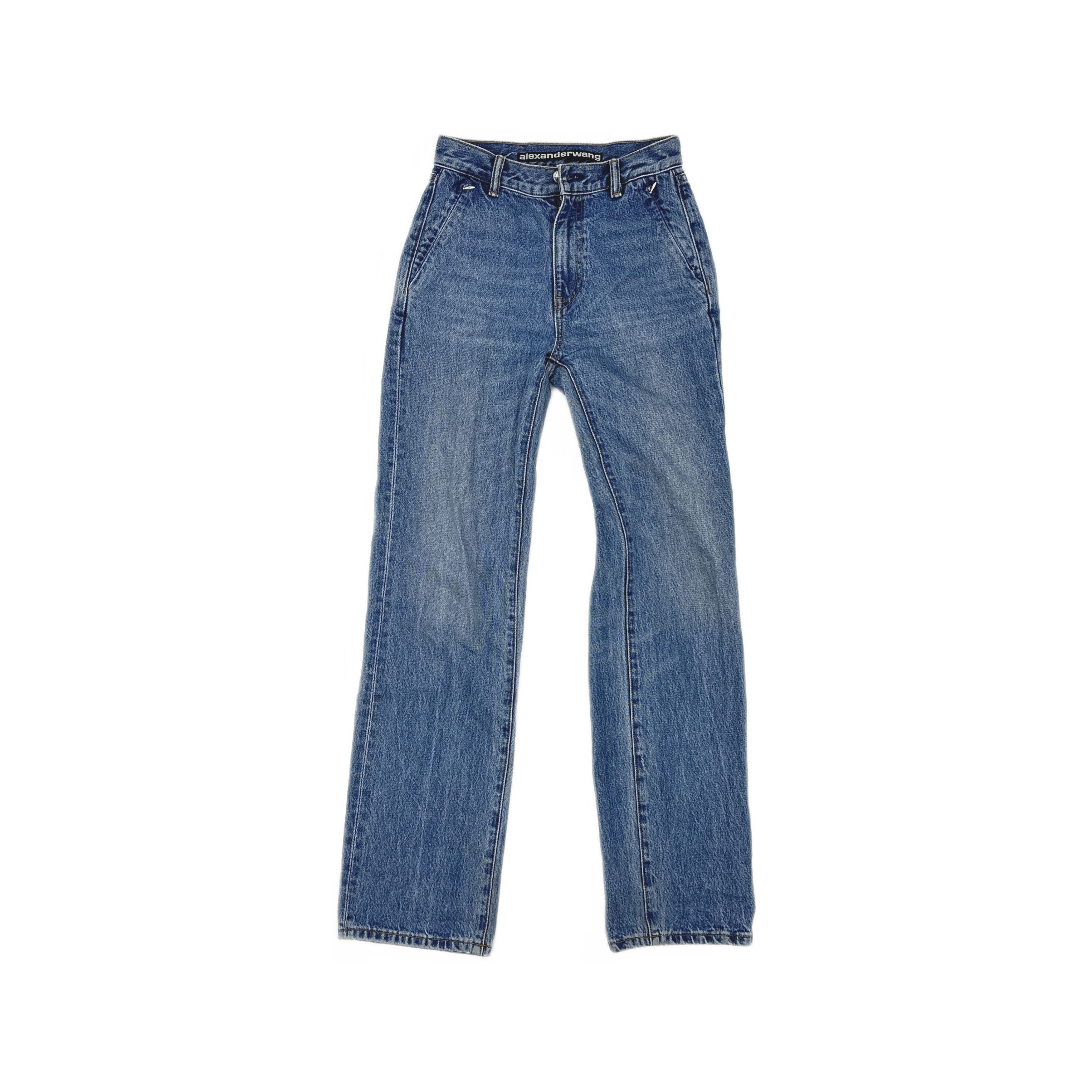 Alexander Wang Alexander Wang Straight Leg Jeans Size 24 Size 24" / US 00 / IT 34 - 1 Thumbnail