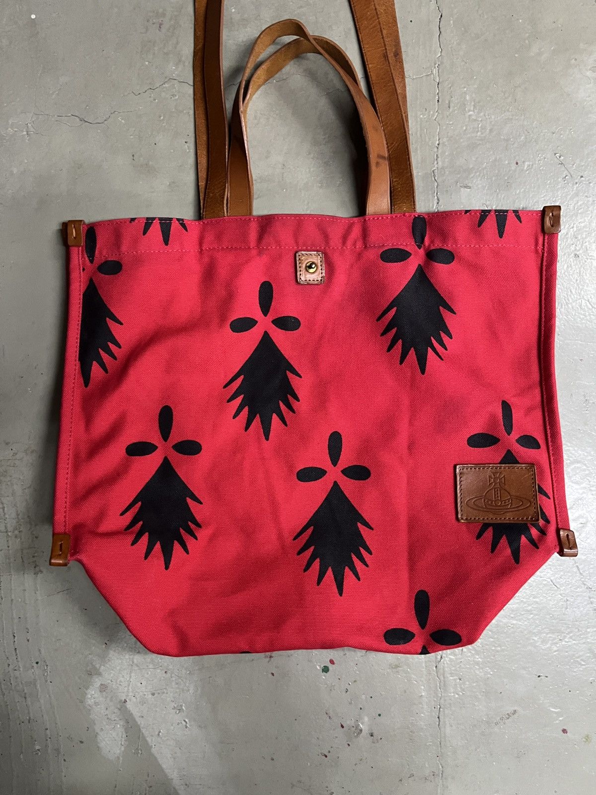 Vivienne Westwood Rare Vivienne Westwood RRL VISVIM STYLE Orb Canvas Bag Size ONE SIZE - 16 Thumbnail