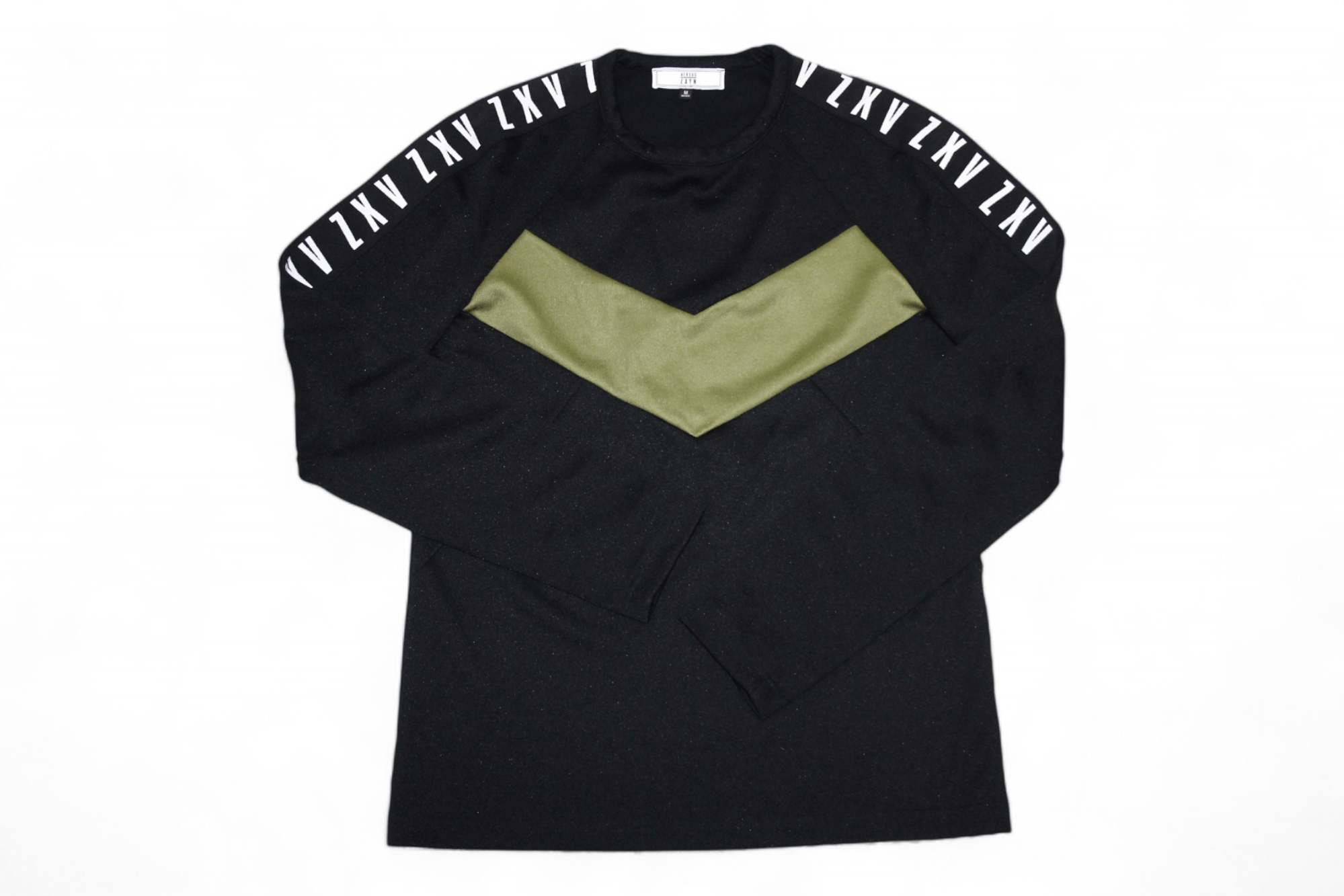 Versus Versace 💥 Zayn Malik x Versus Versace Collab ZXV Chevron L/S Top Size US M / EU 48-50 / 2 - 8 Thumbnail