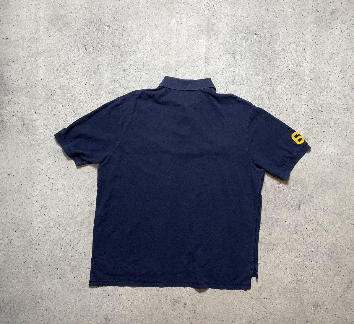 Polo Ralph Lauren Vintage Polo T-Shirt Polo Ralph Lauren RL PRL Big Logo #67 Size US XXL / EU 58 / 5 - 2 Thumbnail