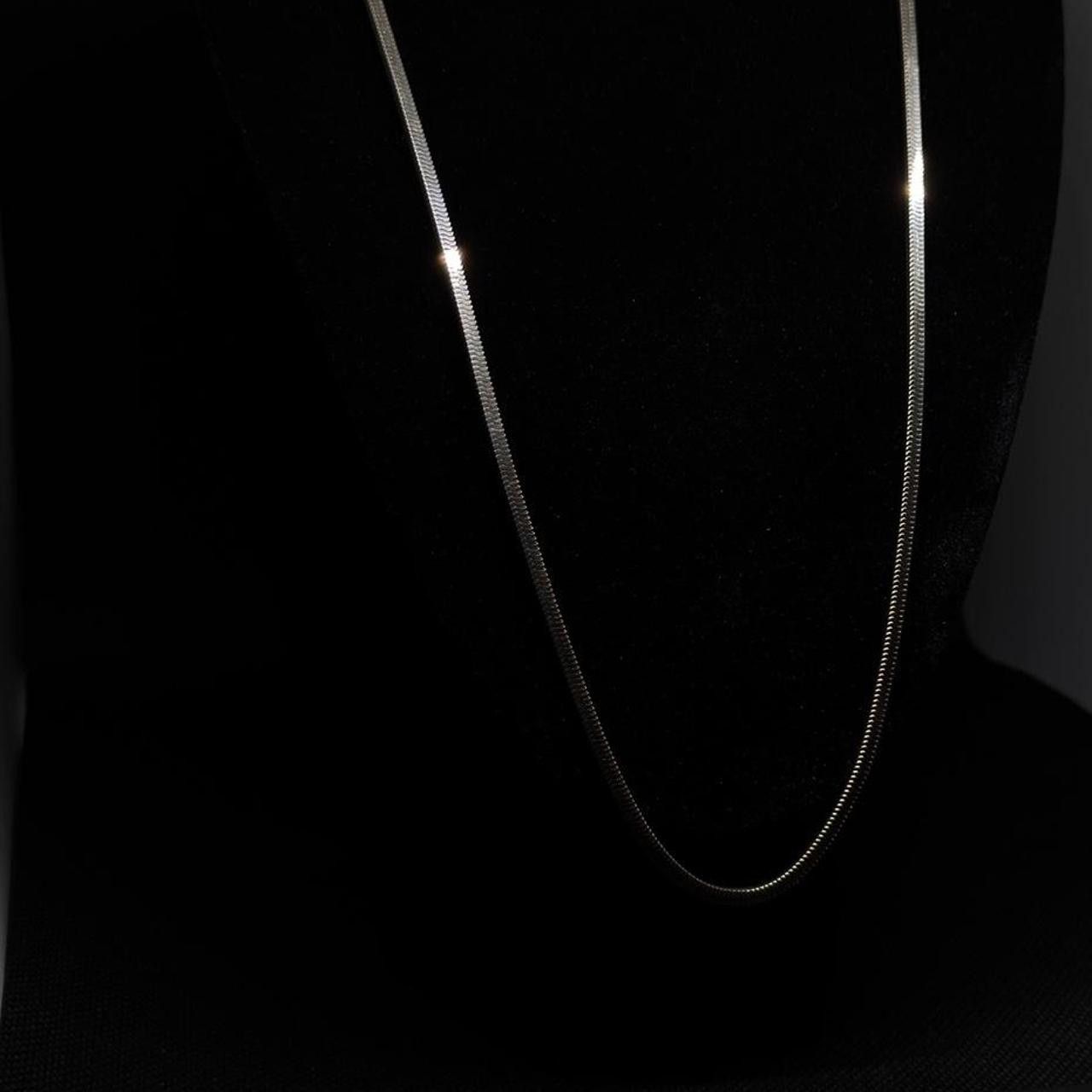 Other Vintage 925 Sterling Silver Snake Chain - 21g Size 32 - 2 Thumbnail