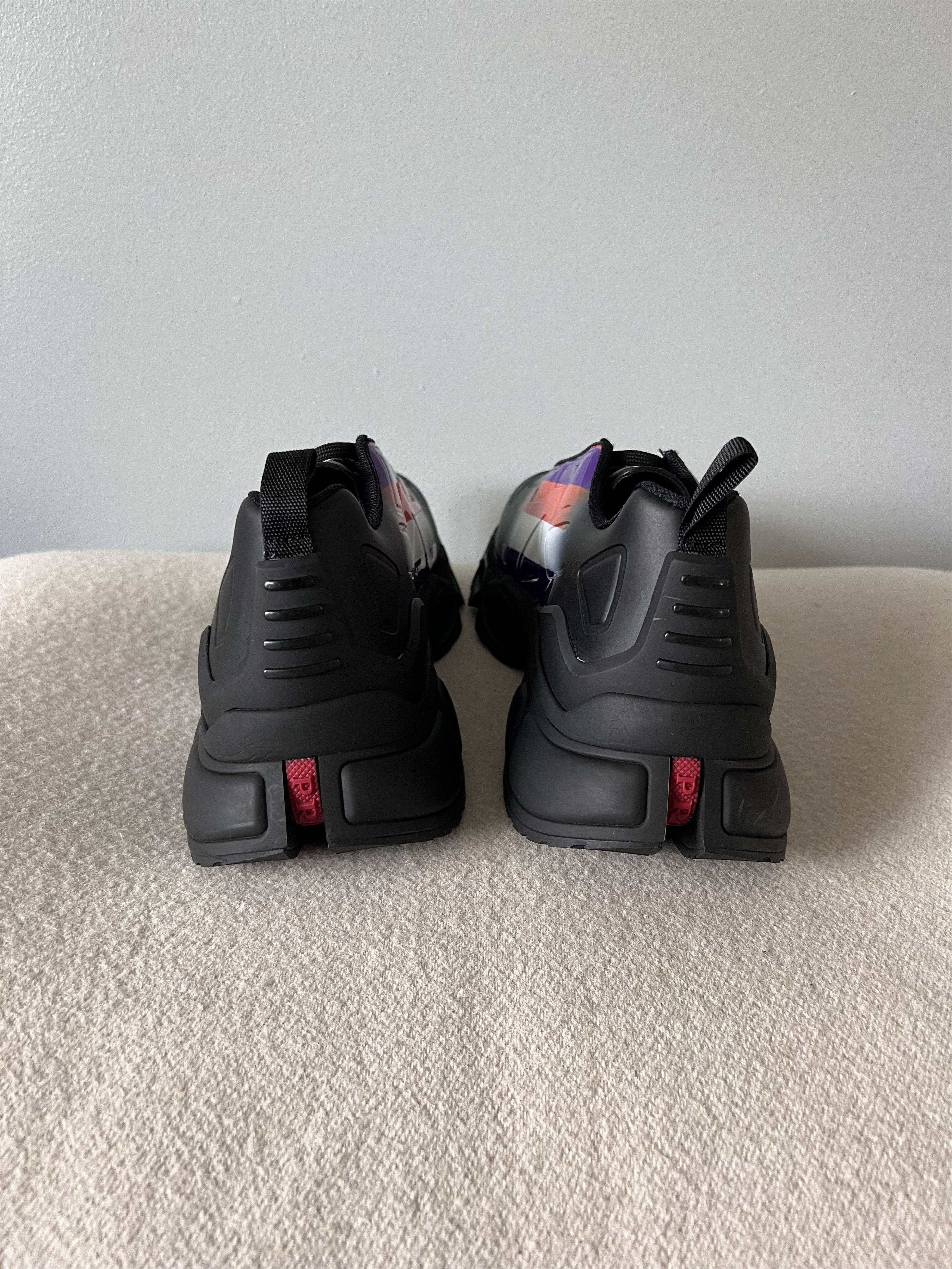 Prada Prada Collision Cross Sneakers in Black Violet Size US 11 / EU 44 - 5 Thumbnail