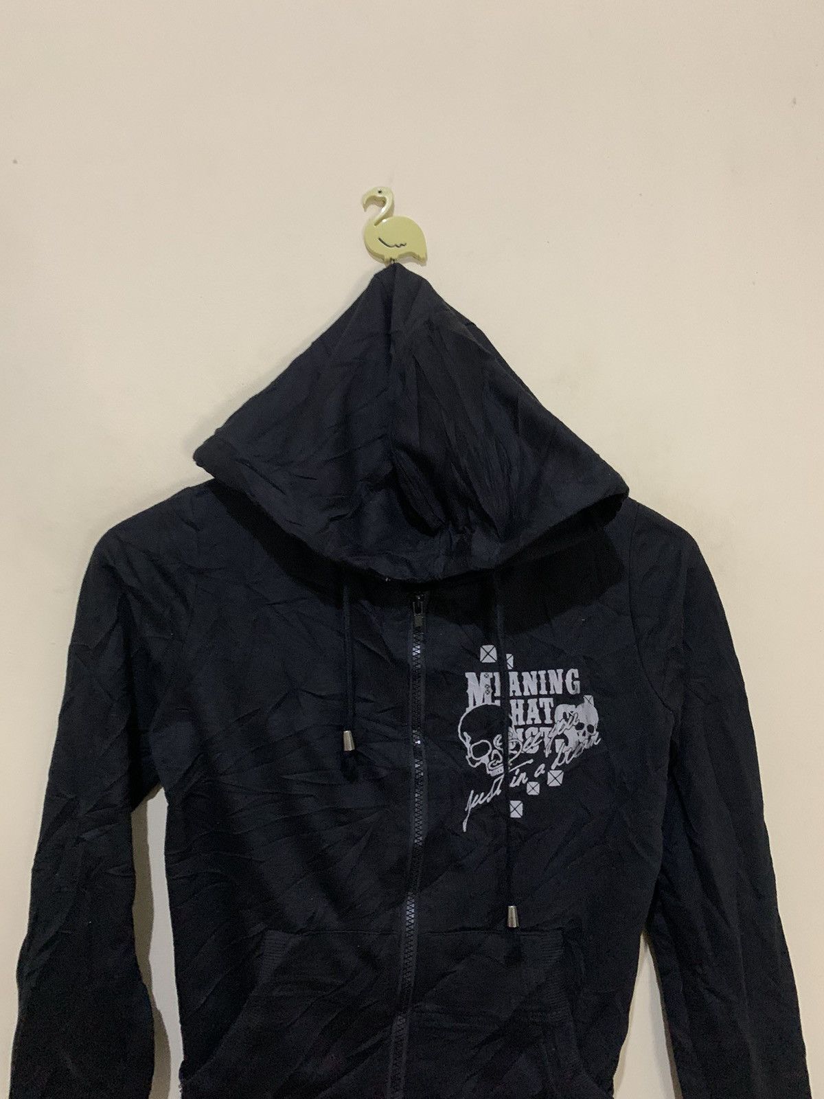 Japanese Brand 🌪️NEED GONE🌪️Vintage Hoodie Ghost In Harlem Skull Sublime Size US M / EU 48-50 / 2 - 3 Thumbnail