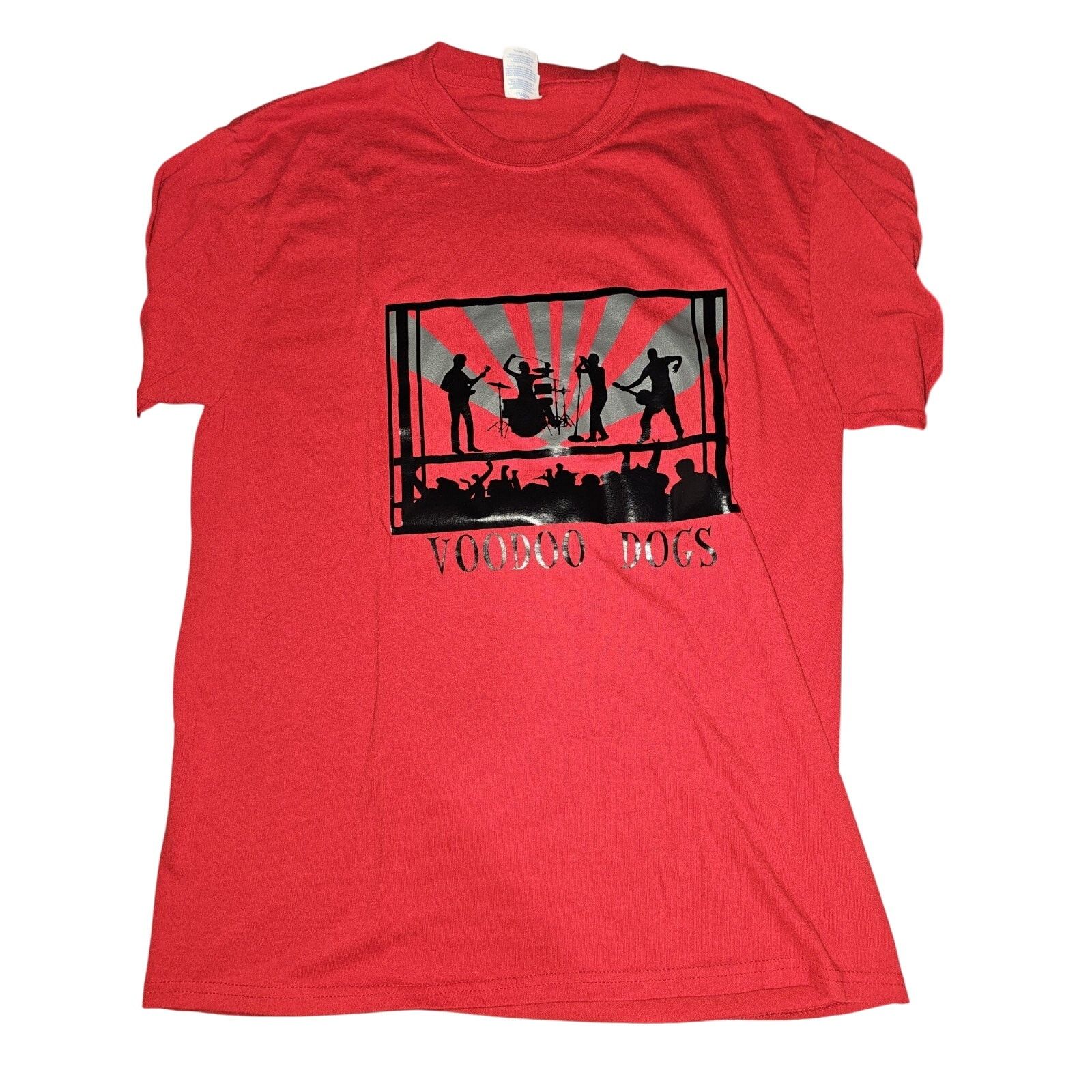 Eddie Bauer 4 Voodoo Dogs Band Tour Graphic Print T-shirts 3 Large, 1 XL Size US L / EU 52-54 / 3 - 8 Thumbnail
