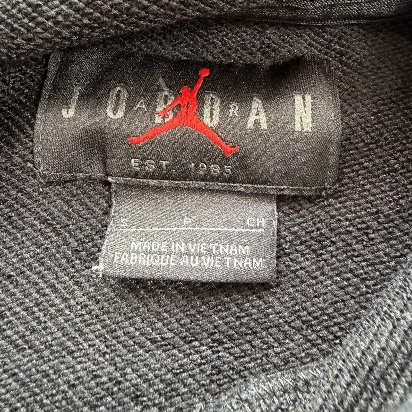 Jordan Brand Jordan Brand Black Hoodie Distressed Pullover Sweatshirt Men Size US S / EU 44-46 / 1 - 4 Thumbnail