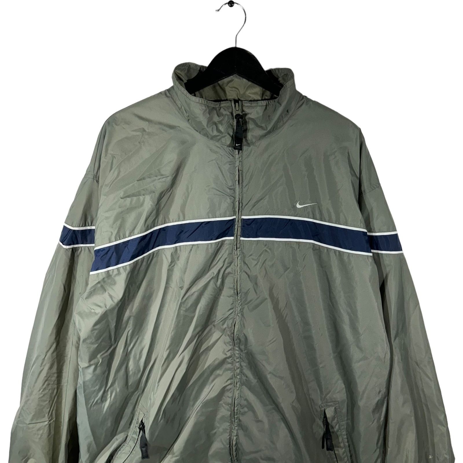 Nike Nike Full Zip Windbreaker Size US XL / EU 56 / 4 - 2 Thumbnail