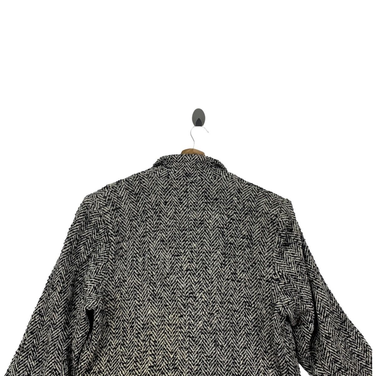 Japanese Brand Vintage PRE BOIS Japanese Brand Herringbone Wool Blazer Coat Size M / US 6-8 / IT 42-44 - 6 Thumbnail