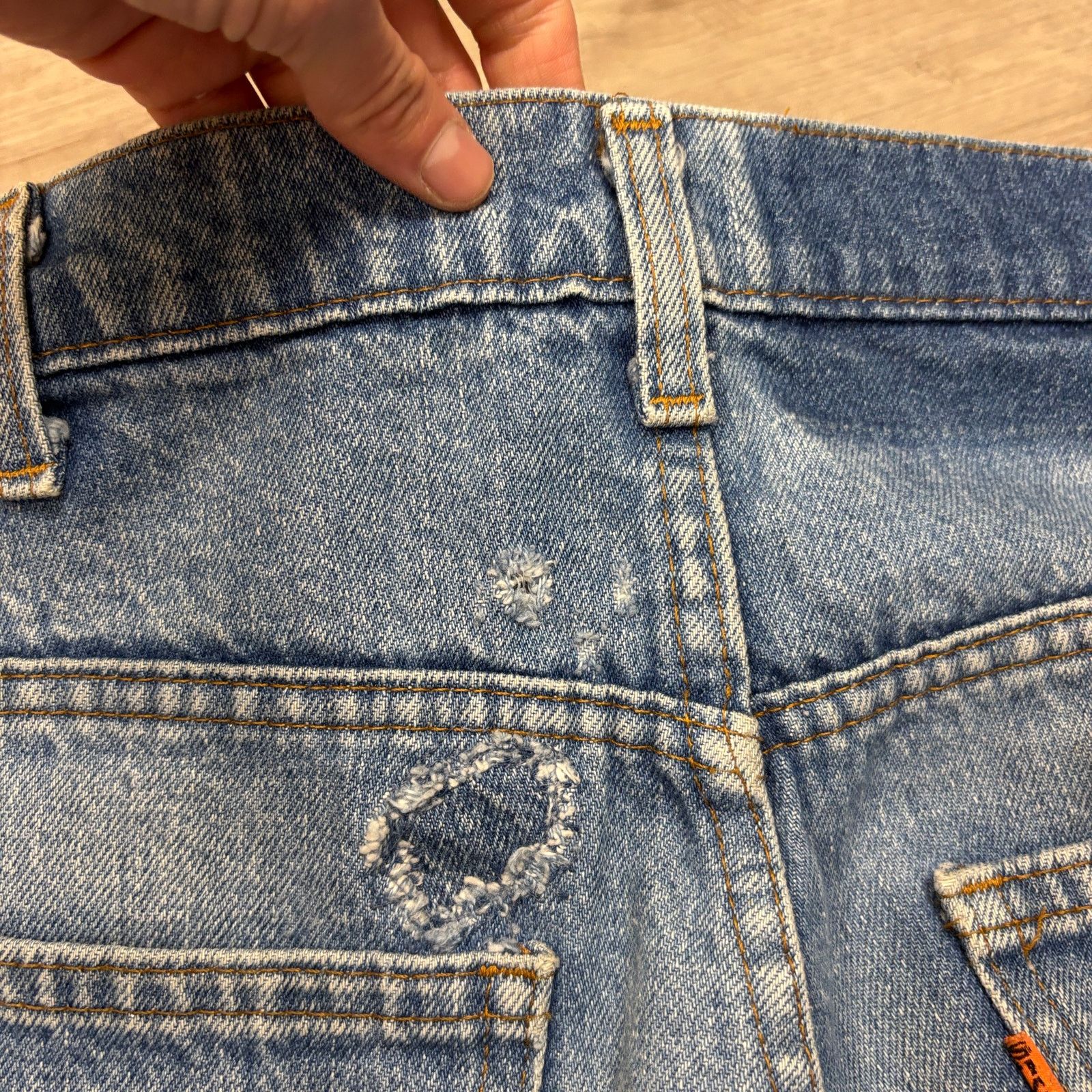 Levi's × Vintage Vintage 80s Levi's 40509-0215 Orange Tab Jeans Men's 33x29 Size US 33 - 11 Thumbnail