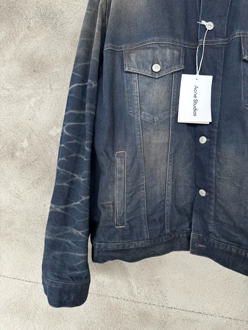 Acne Studios Acne Studios 24 FW Patchwork Collar Ripple Washed Denim Ja Size US L / EU 52-54 / 3 - 3 Thumbnail