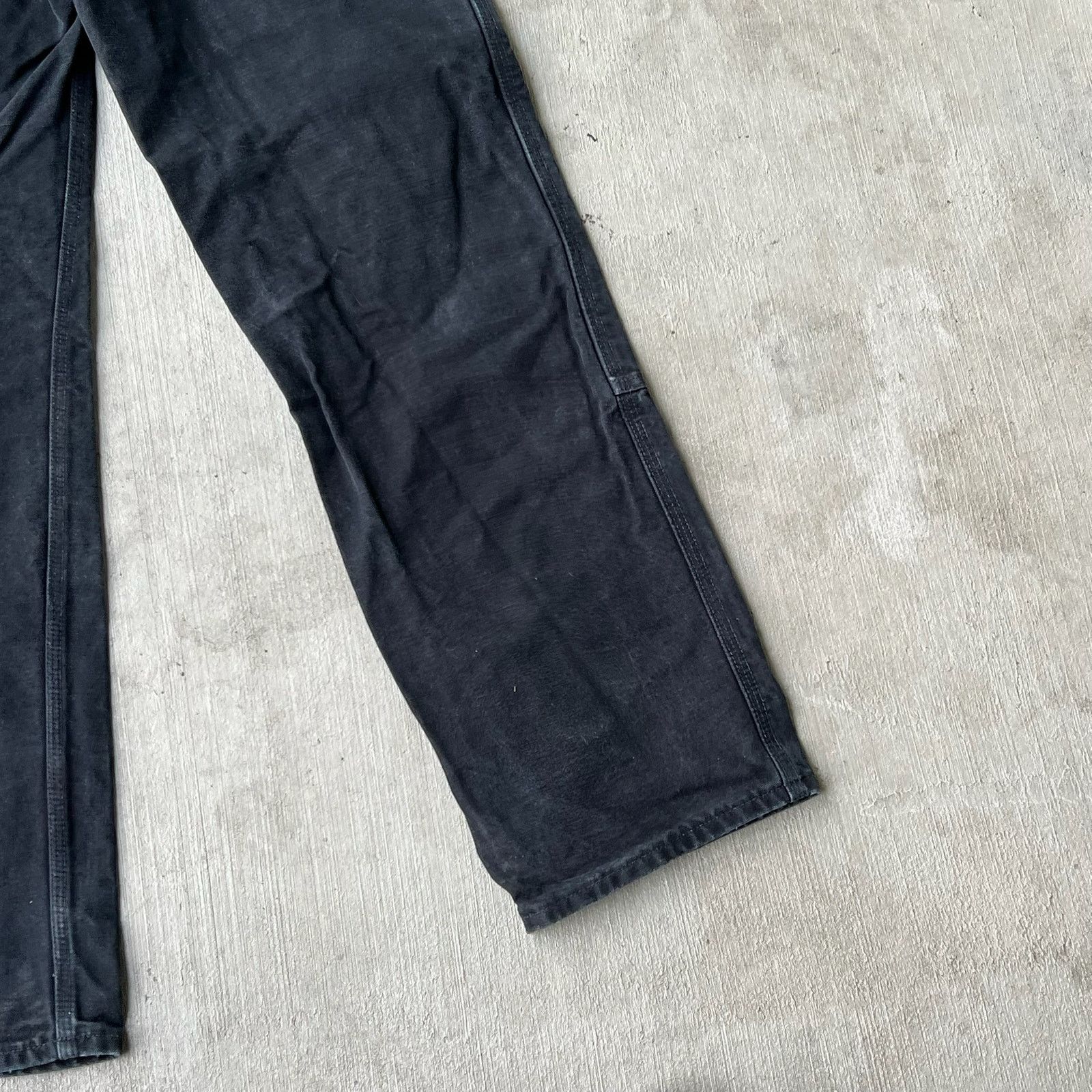 Carhartt × Vintage Carhartt black double knee work wear carpenter pants Size US 32 / EU 48 - 9 Thumbnail