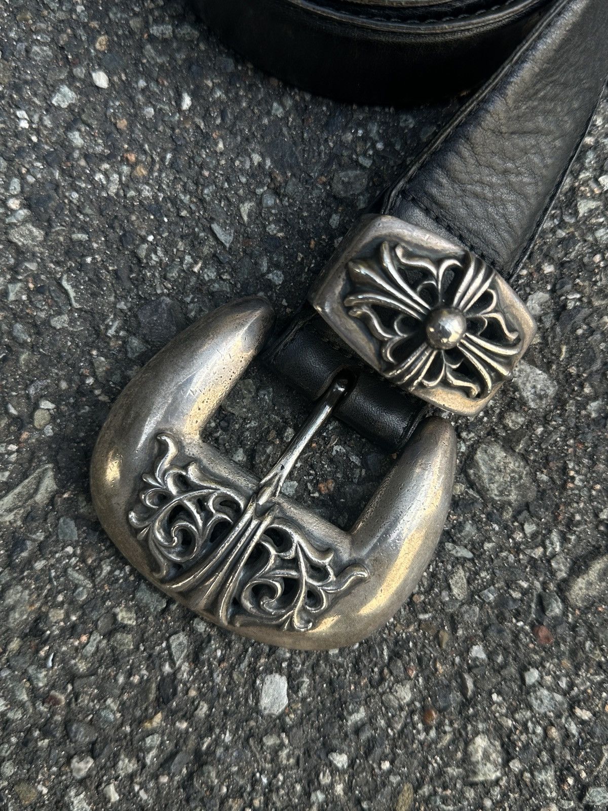 Chrome Hearts Chrome Hearts 3Piece Western Belt Size 32 - 2 Thumbnail