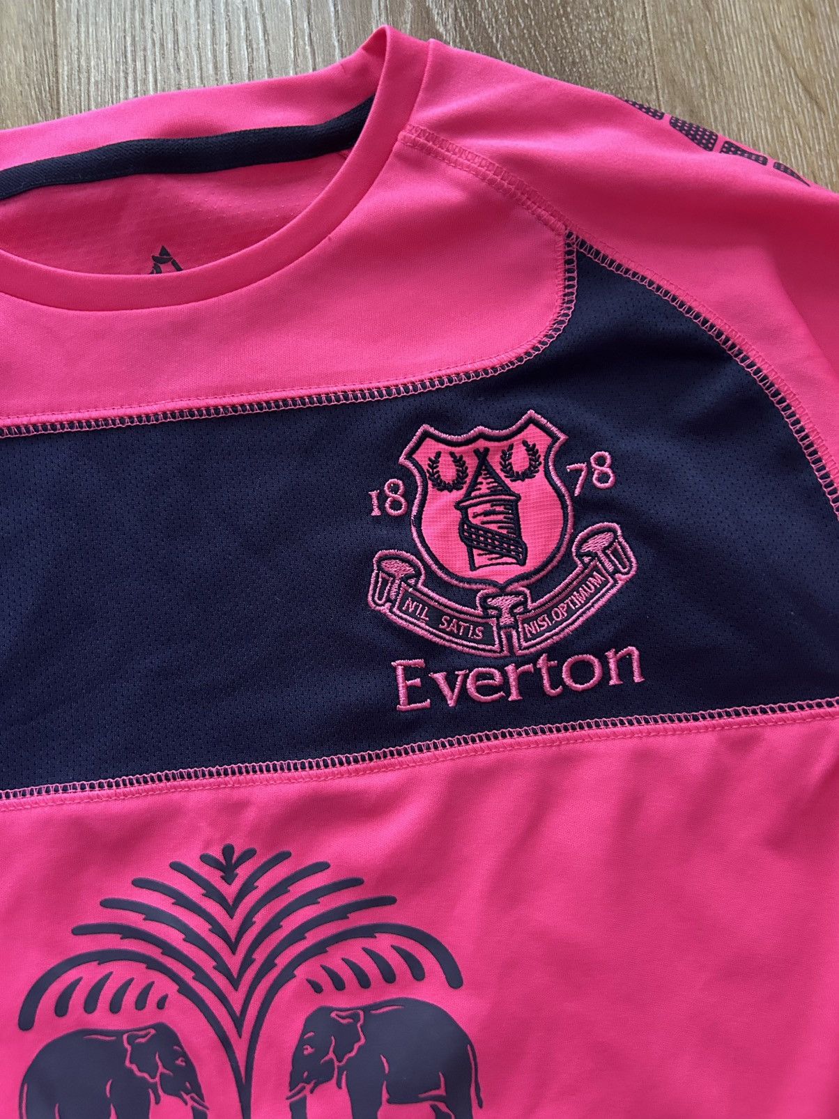 Le Coq Sportif Vintage Le Coq Sportif Everton 2010/11 Away Soccer Jersey Size US M / EU 48-50 / 2 - 4 Thumbnail