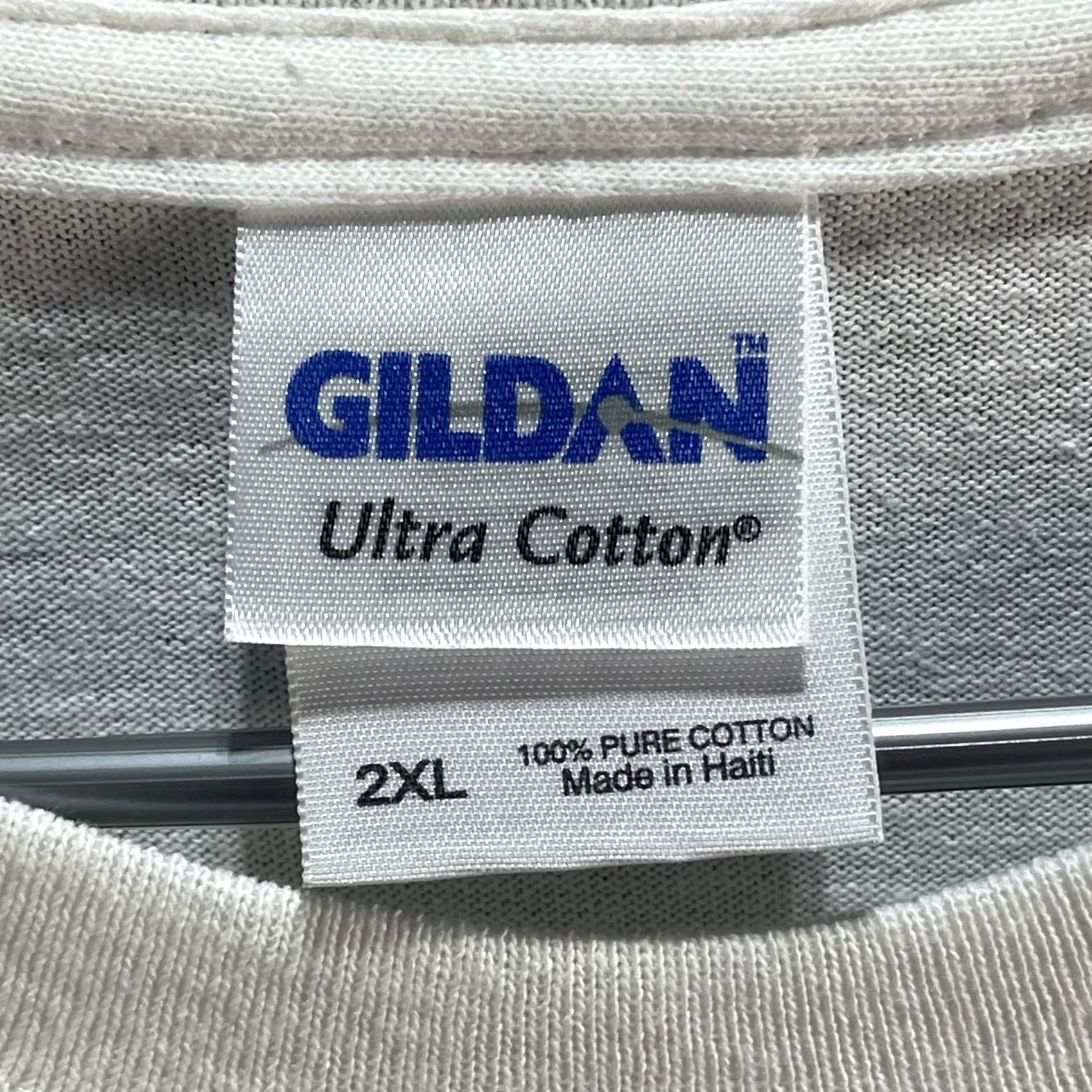 Gildan I Survived Bristol Shirt Mens 2XL White Graphic Funny Cartoon Nascar Racing T-Shirt Crew Neck Short Sleeve Gildan Ultra Cotton Vintage Not Applicable Size US XXL / EU 58 / 5 - 4 Thumbnail