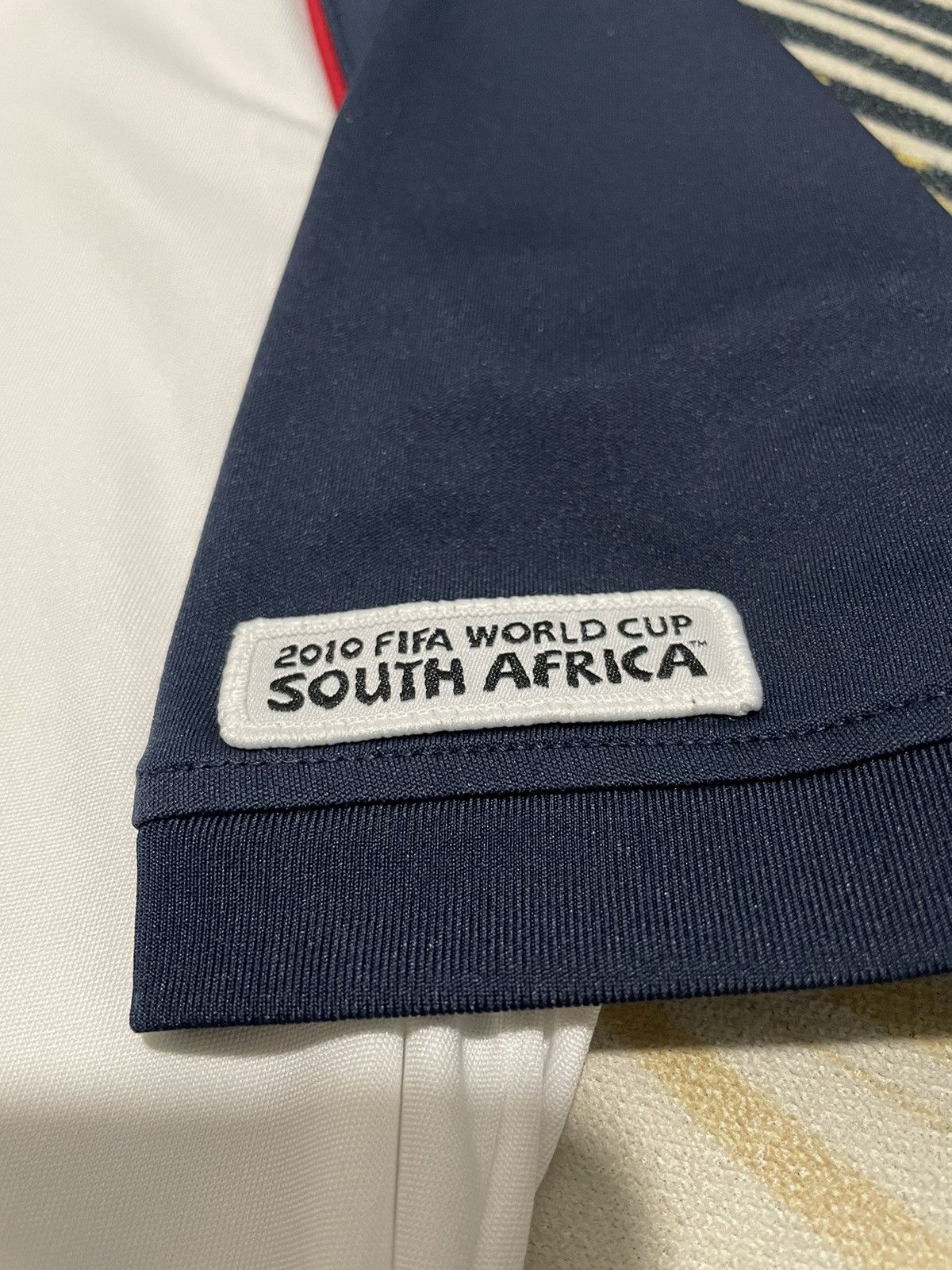 Vintage Team USA 2010 FIFA World Cup SouthAfrica White Shirt Jersey Size US XL / EU 56 / 4 - 8 Thumbnail