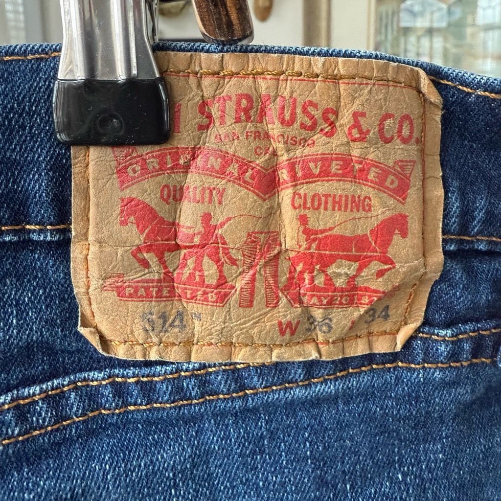 Levi's Levi’s 514 Straight Leg Jeans 36 x 33 Size US 36 / EU 52 - 4 Thumbnail