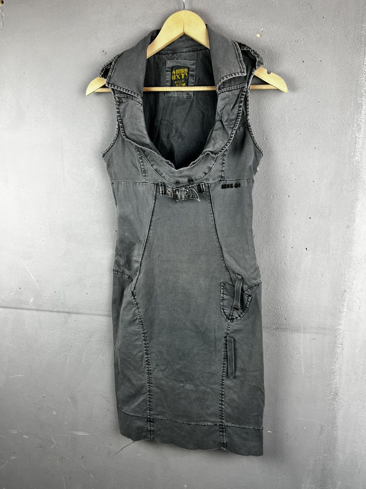 Miss Sixty Miss sixty avant garde distressed dress Size S / US 4 / IT 40 - 1 Thumbnail