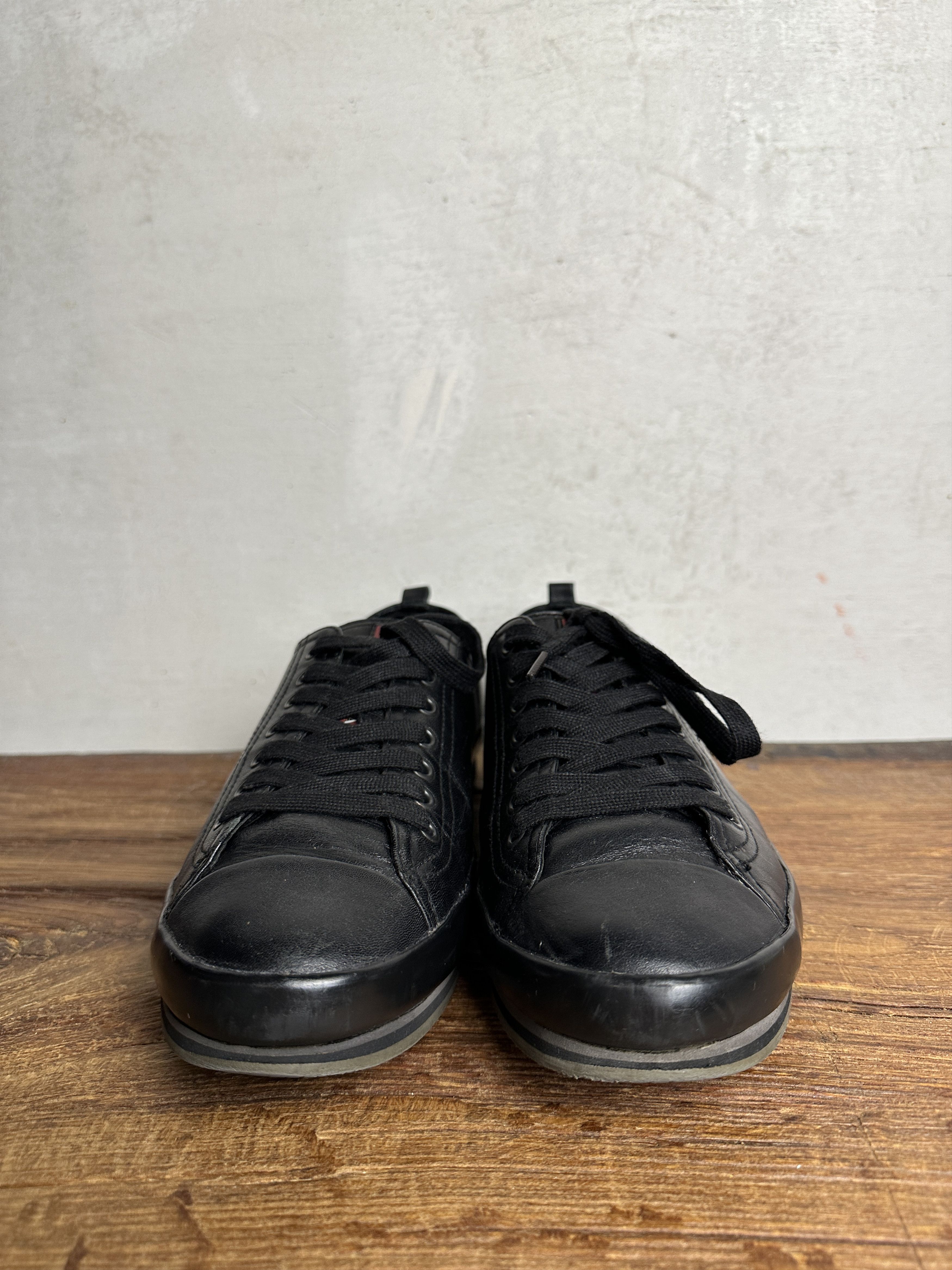 Prada Prada Scamosciato Aviator Black Sneakers Size US 9.5 / EU 42-43 - 3 Thumbnail