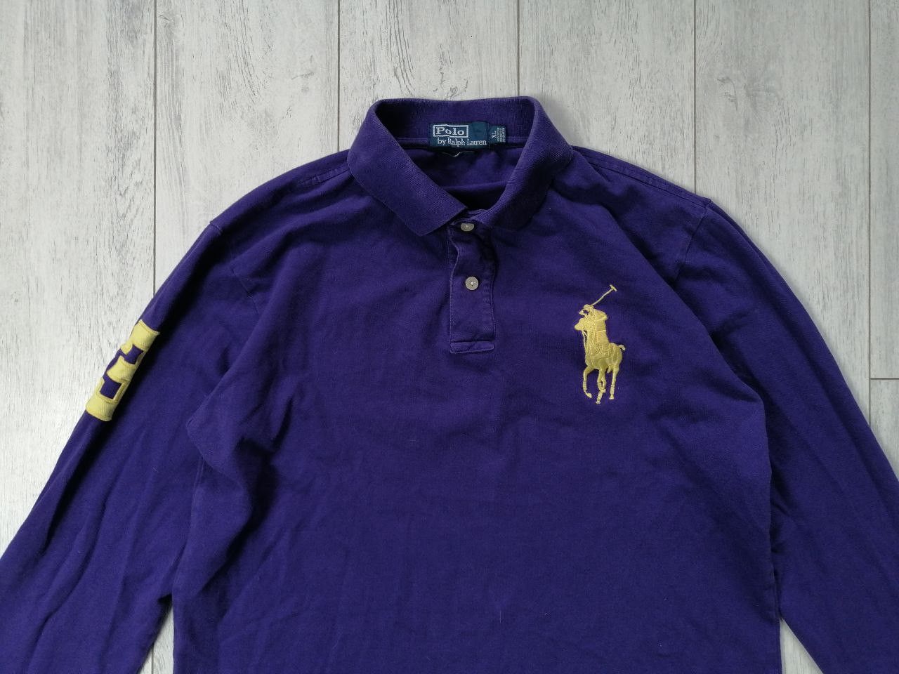 Polo Ralph Lauren × Vintage Vintage Polo Ralph Lauren Long Sleeve T-Shirt Size US XL / EU 56 / 4 - 2 Thumbnail