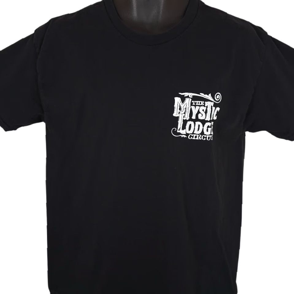 Gildan Gildan Mystic Lodge Circus T Shirt Mens Large Black Las Vegas Dinner Theater Shirt Mens Large Black Las Vegas Dinner Theater Size US L / EU 52-54 / 3 - 2 Thumbnail