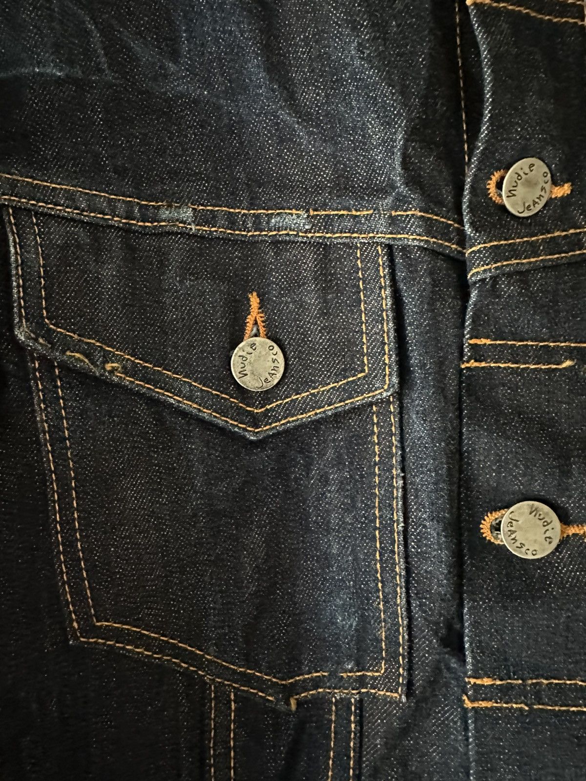 Nudie Jeans Billy Dry Selvage Size US M / EU 48-50 / 2 - 2 Thumbnail