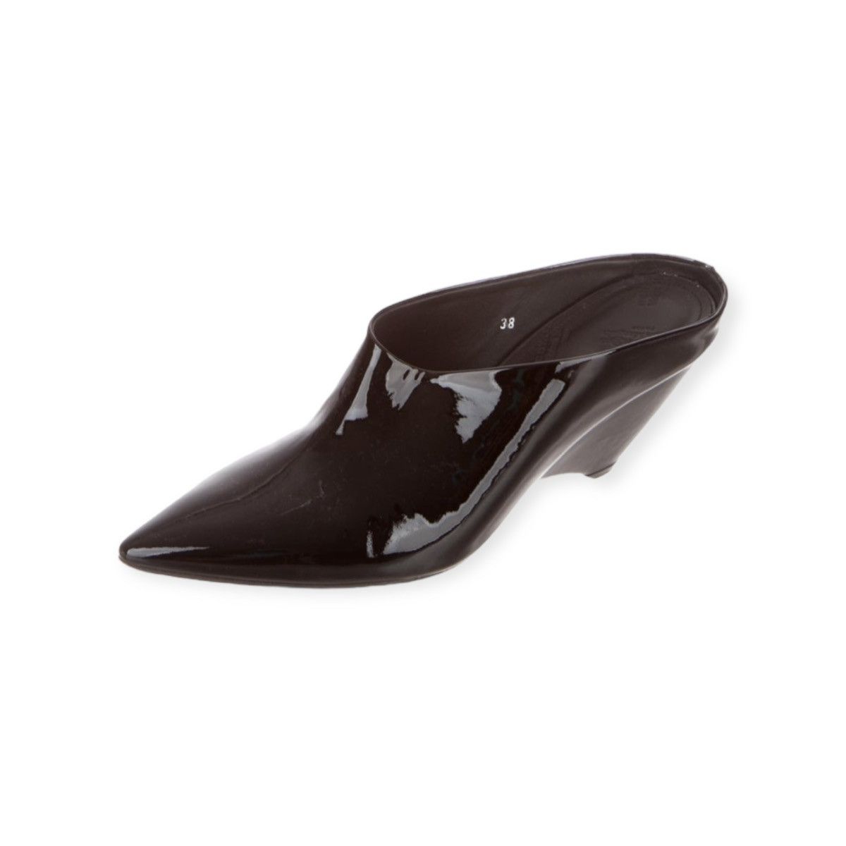 Maison Margiela Maison Margiela Patent Leather Mules Size US 8 / IT 38 - 2 Thumbnail