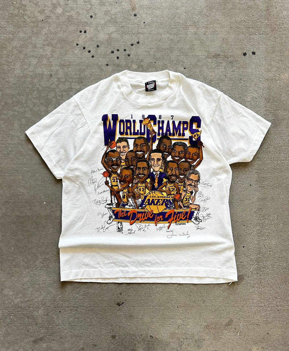 Other 1987 Los Angeles World Champs Tee Size US L / EU 52-54 / 3 - 1 Thumbnail