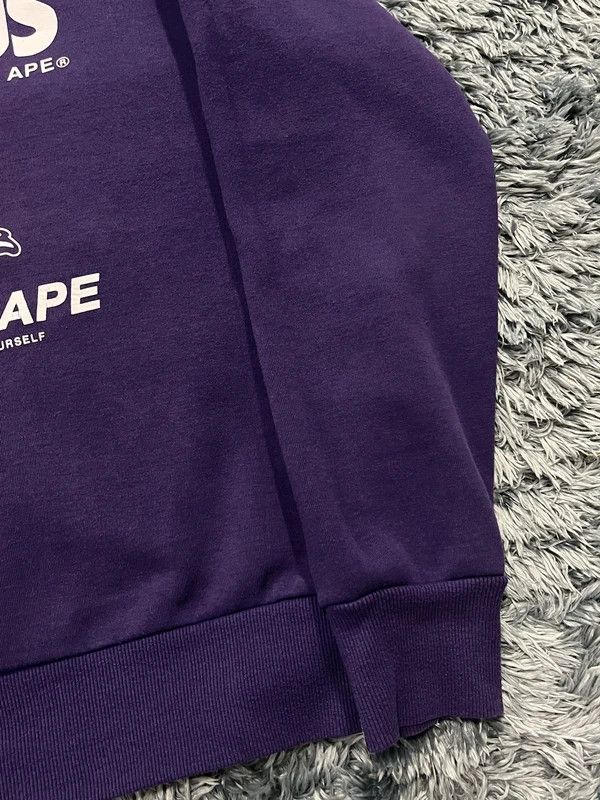 Bape Ursus BAPE x izzue 2019 Purple Sweatshirt Size US M / EU 48-50 / 2 - 4 Thumbnail