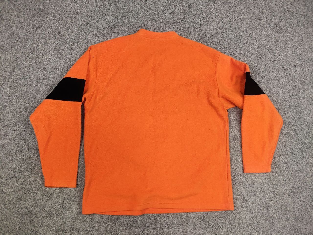 Nike Rare Vintage 80's Nike Logo Premier Orange Pullover Fleece Size US L / EU 52-54 / 3 - 14 Thumbnail