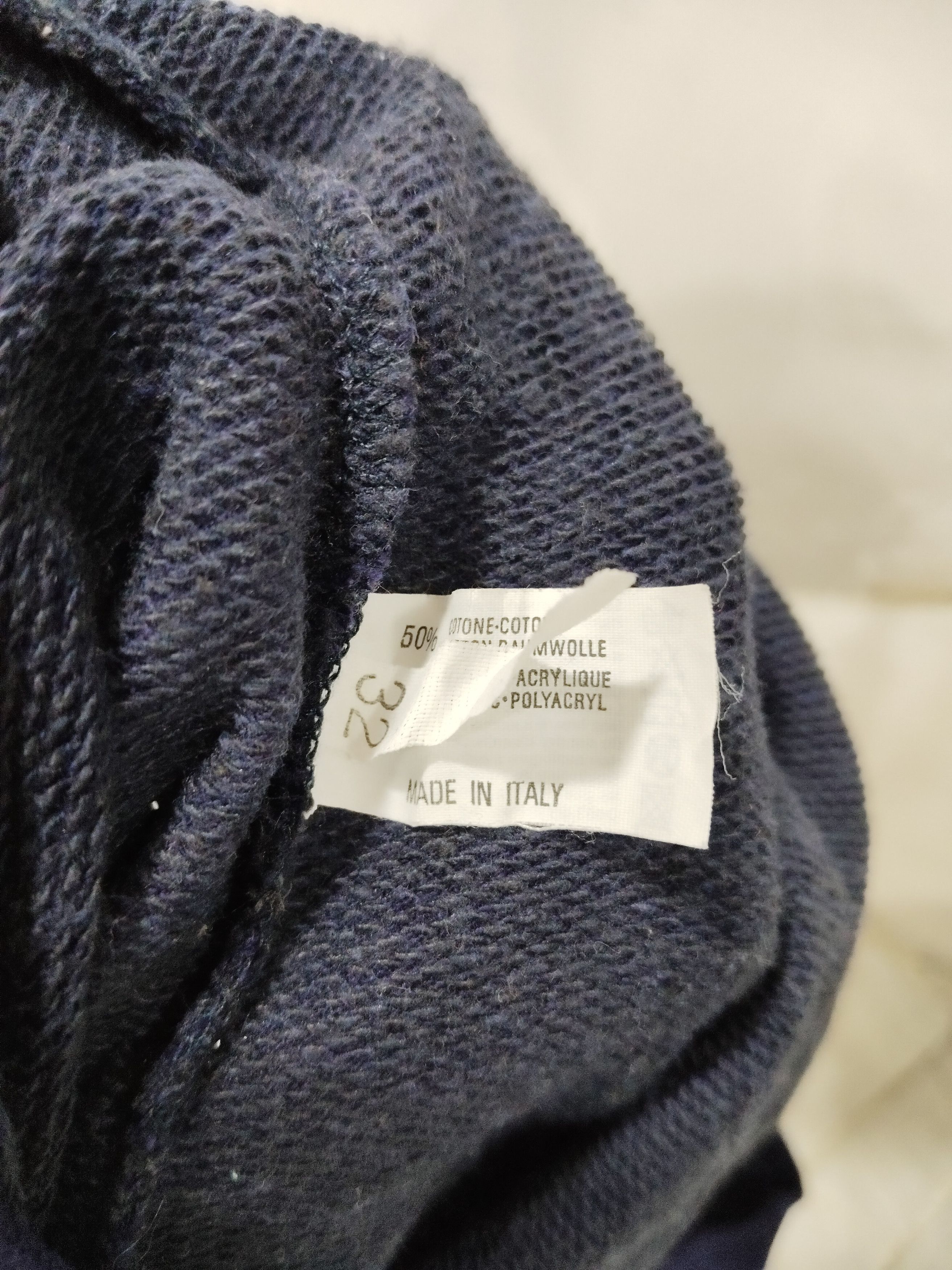 Trussardi × Vintage Vintage Trussardi Made in Italy big Logo Sweatshirt Size US L / EU 52-54 / 3 - 6 Thumbnail