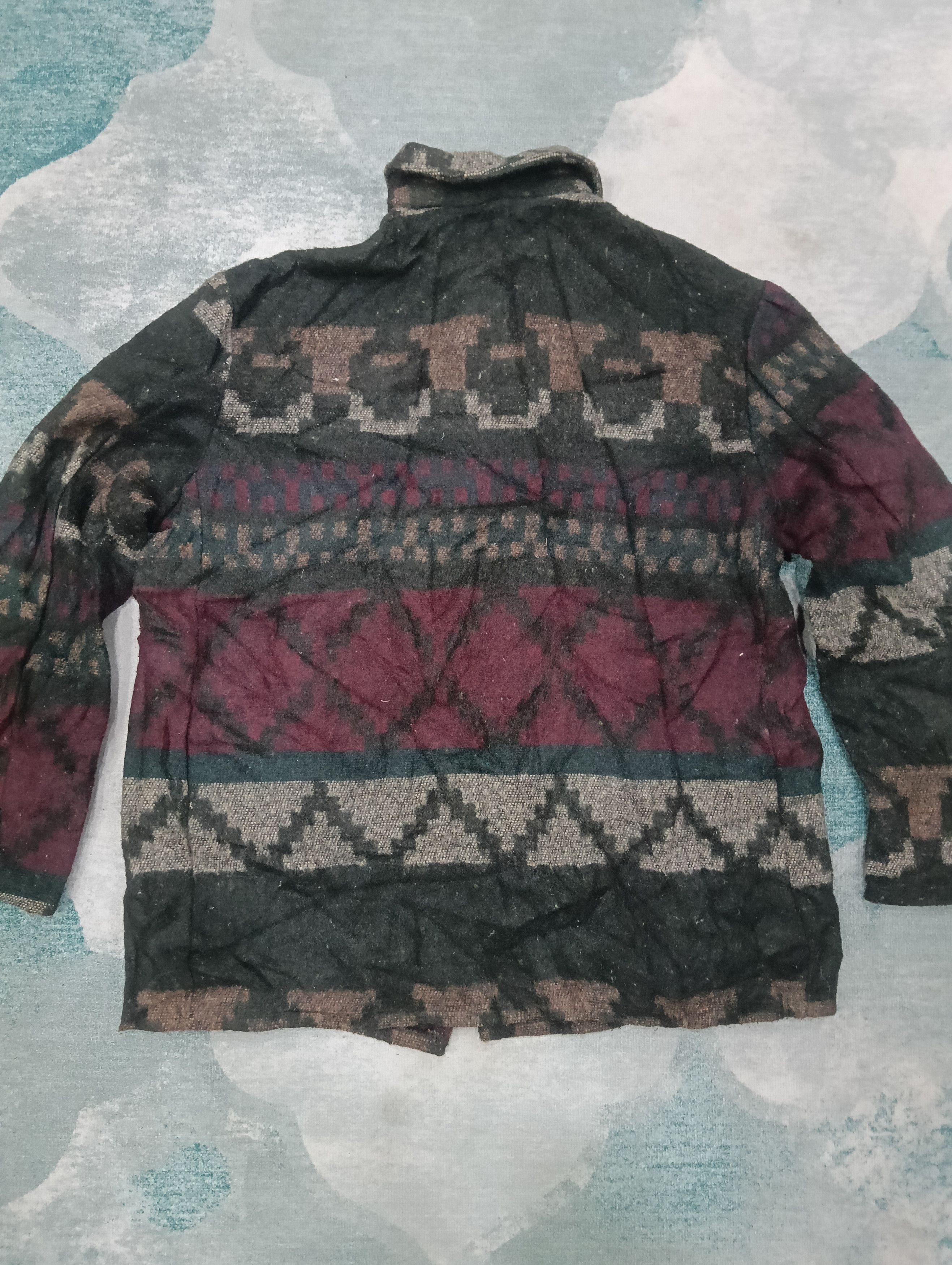 Vintage Vintage 90s Manhattan Jacket Like Navajo Design Size US M / EU 48-50 / 2 - 4 Thumbnail
