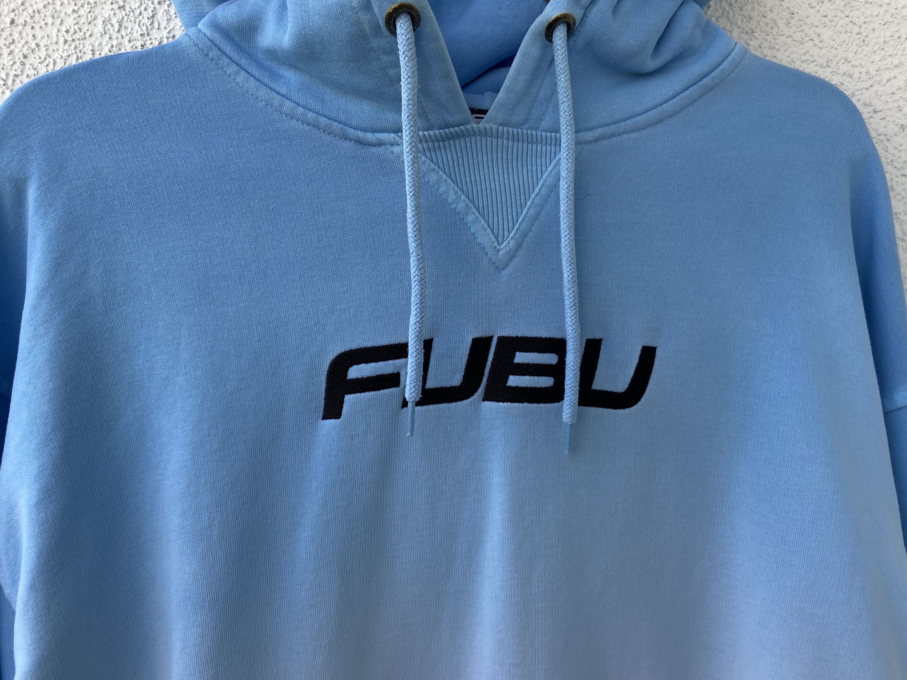 Fubu Fubu blue gradient embroidered oversize hoodie Size US M / EU 48-50 / 2 - 2 Thumbnail