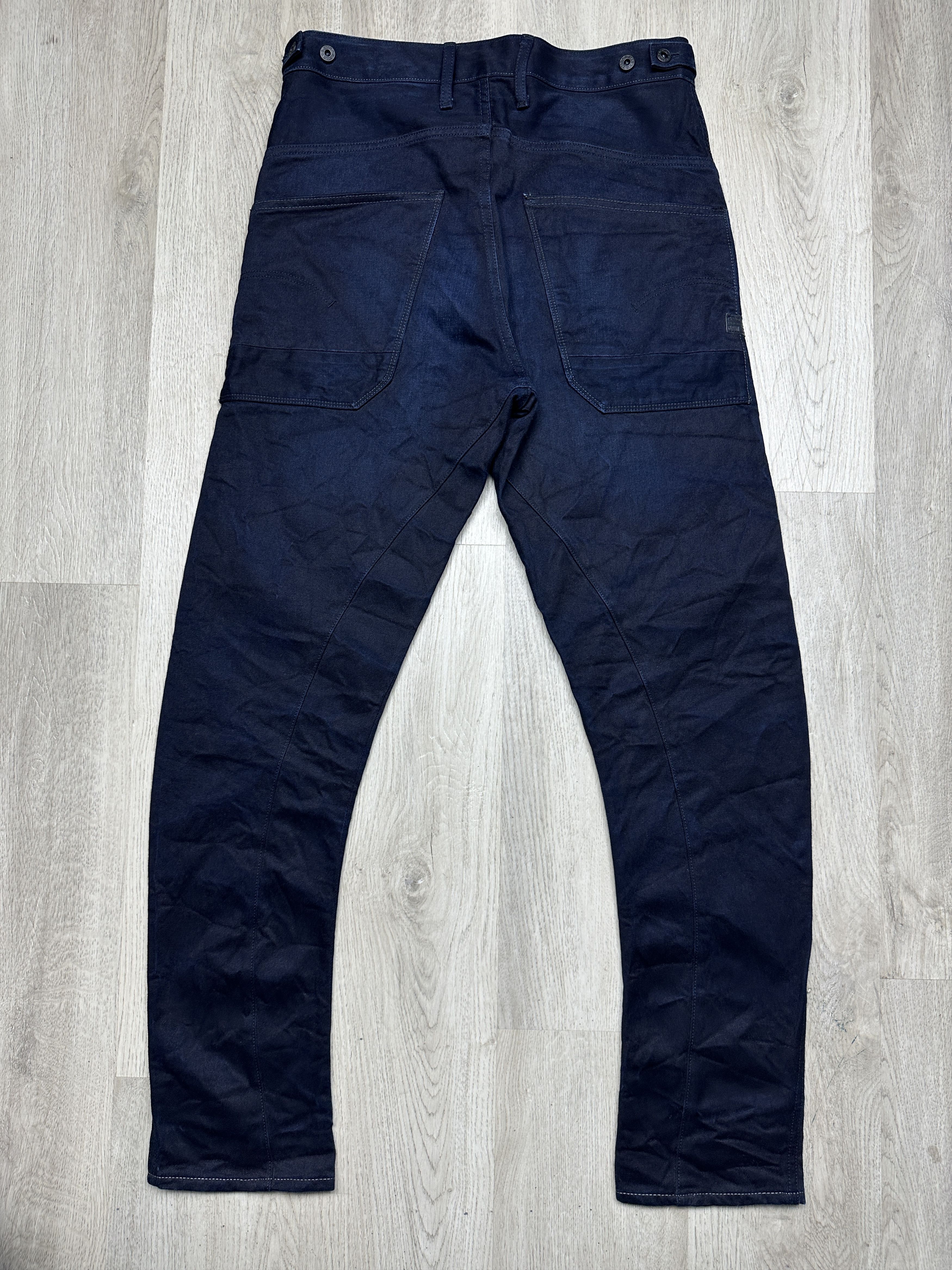 G-Star G Star Raw Mens Davin 3D Loose Tapered Denim Pants Jeans Size US 30 / EU 46 - 6 Thumbnail
