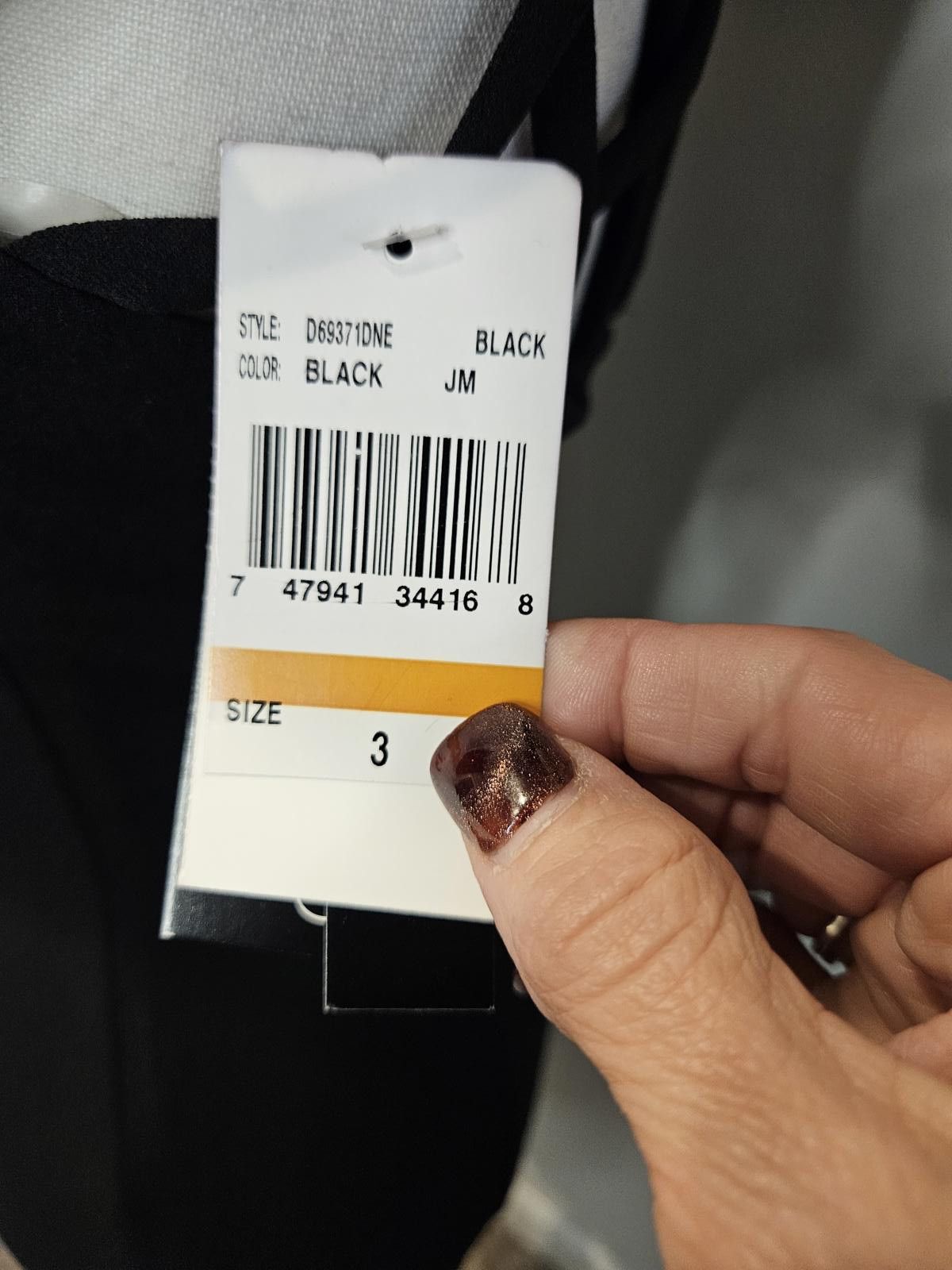 Designer Nwt Speechless Strap Detail Black Dress #H50 Size XS / US 0-2 / IT 36-38 - 6 Thumbnail