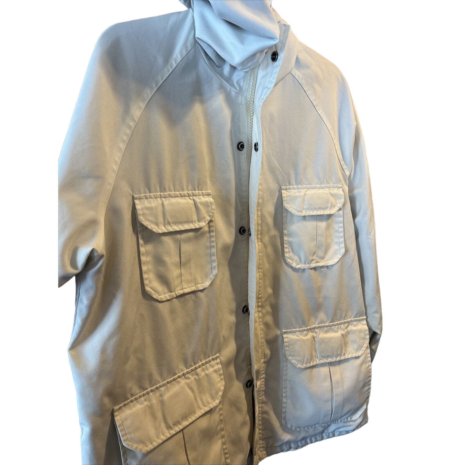 Field & Stream Field & Stream Vintage Women's L Beige LS Zip Quilted Jacket Size L / US 10 / IT 46 - 1 Thumbnail