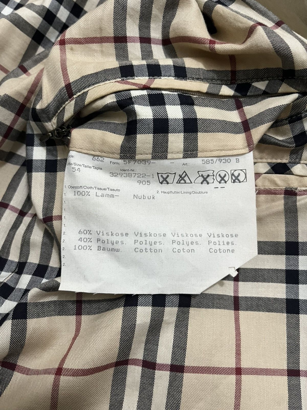 Burberry Vintage BURBERRY leather jacket Size US M / EU 48-50 / 2 - 6 Thumbnail