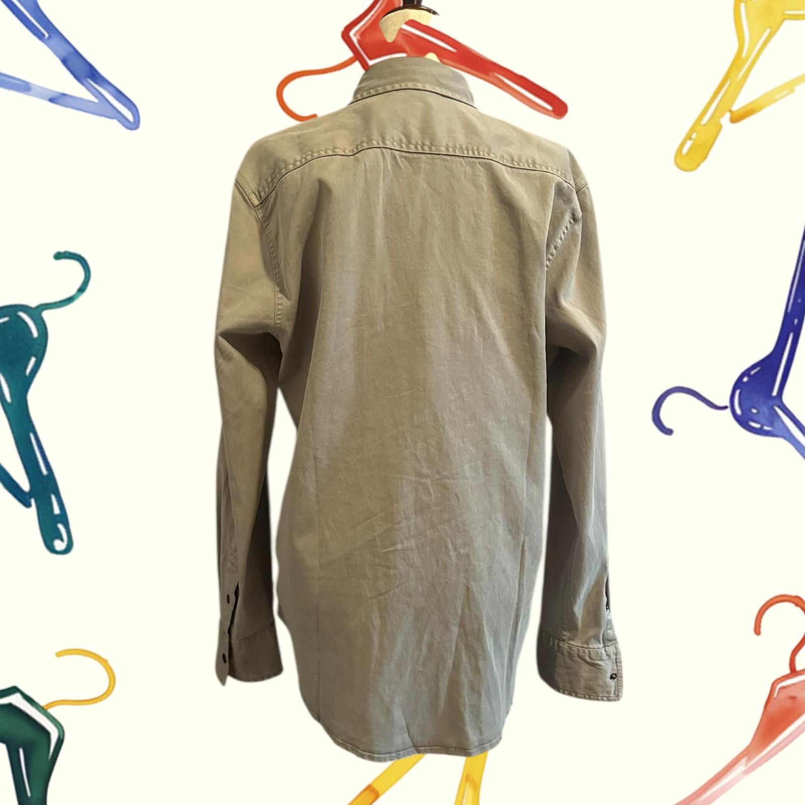 Other Men's Casual Button-Up Shirt with Chest Pockets Size US M / EU 48-50 / 2 - 2 Thumbnail